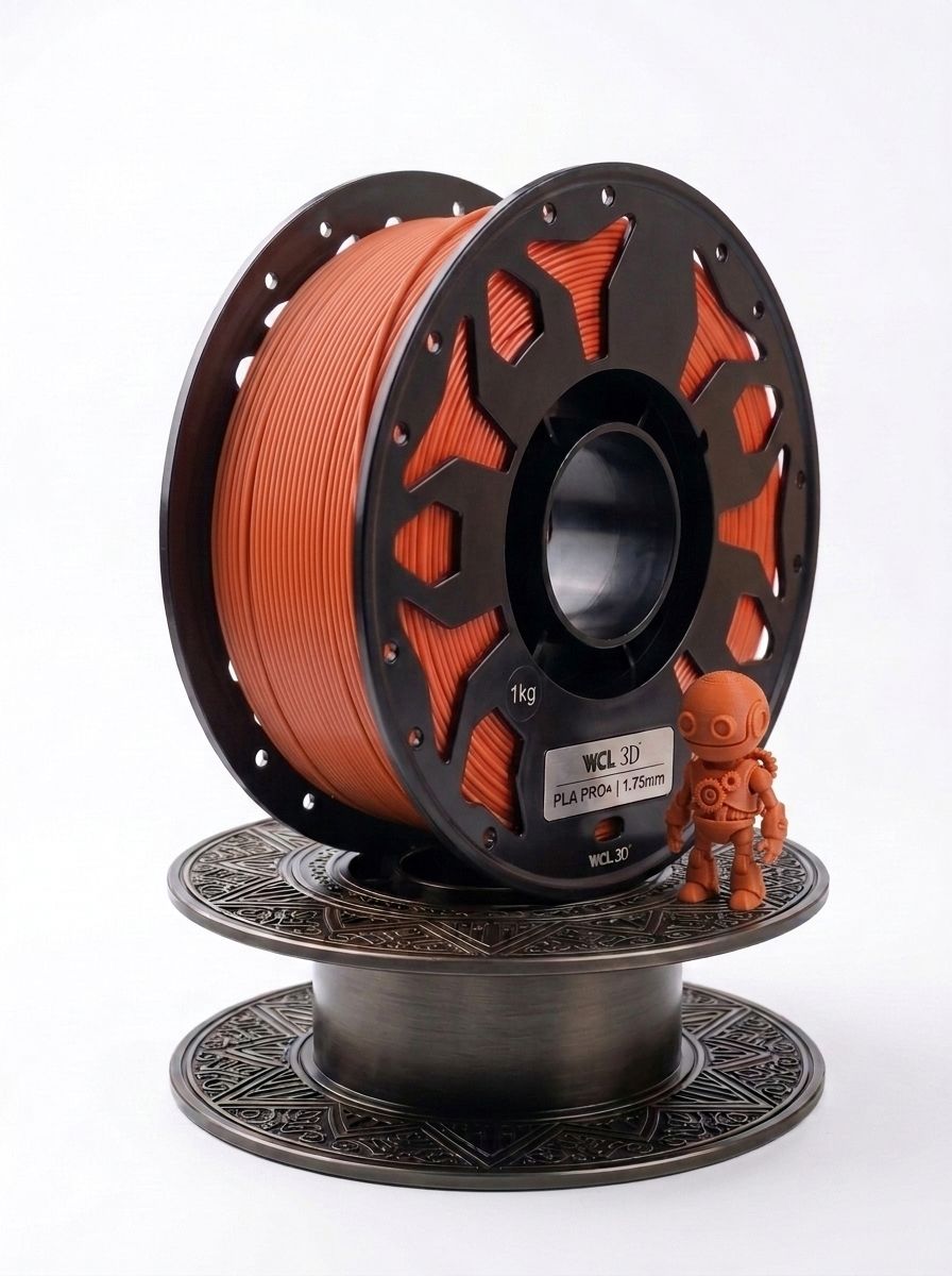 wol 3D PLA PRO+ | CHOCOLATE BROWN | 1.75mm 3d Printer Filament |1Kg|Fits FDM Printer Extruder-picture-42