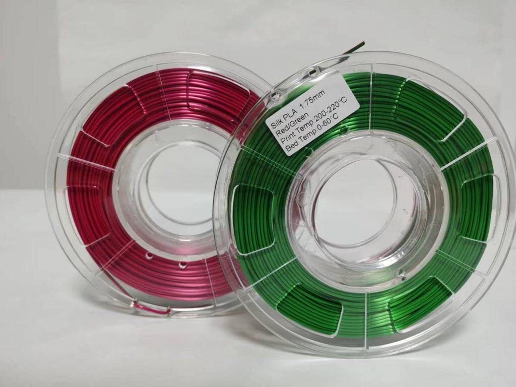 Red+Blue PLA Filament Silk PLA Extruder-image-37