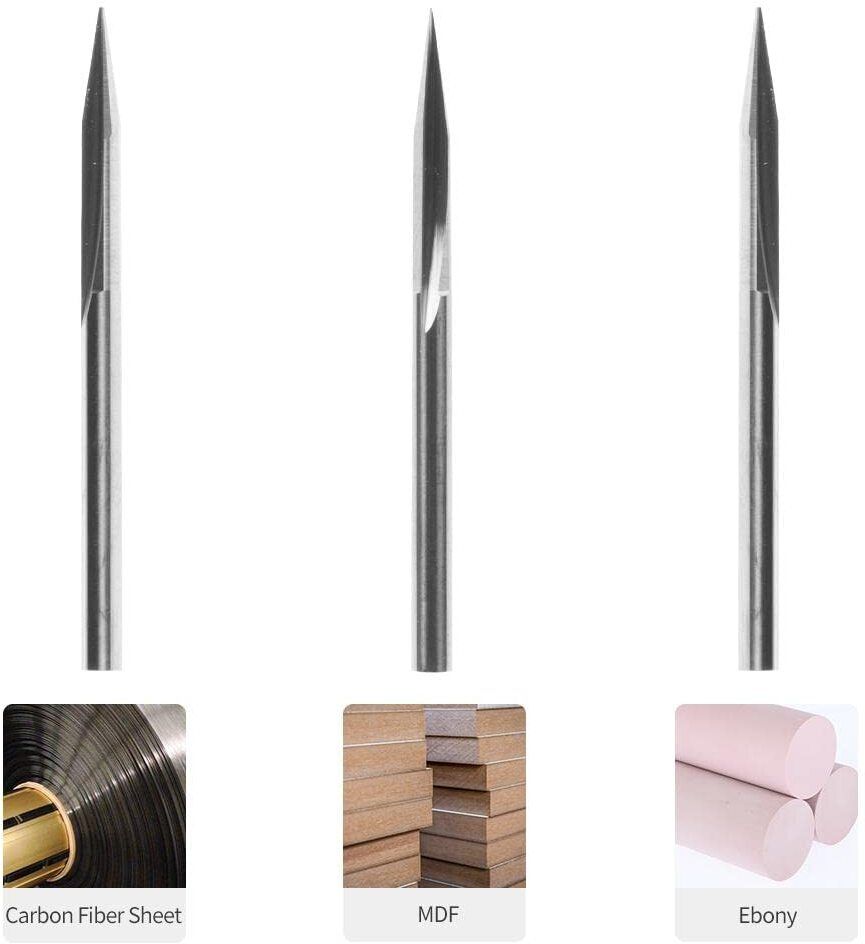 Straight Groove V- bits Accessories Extruder