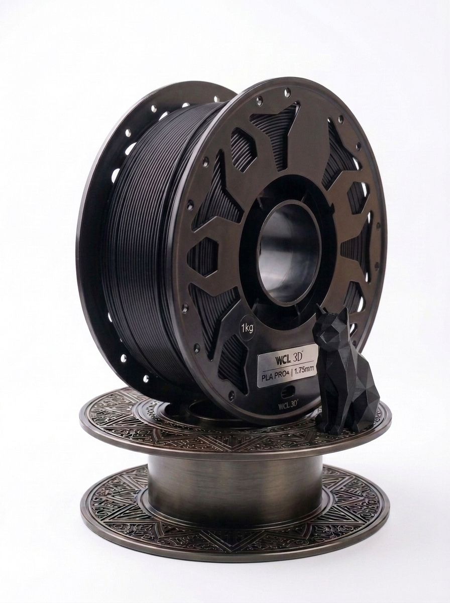 wol 3D PLA PRO+ | MIDNIGHT BLACK | 1.75mm 3d Printer Filament | 1Kg|Fits FDM Printer Extruder-picture-13