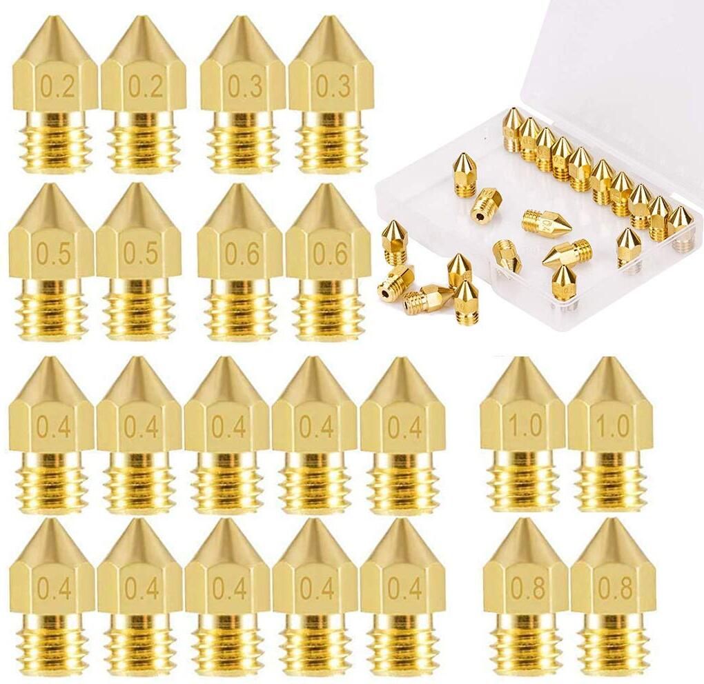 3D Printer Nozzle Set 22 Pieces Nozzle Cleaning Kit-image-13
