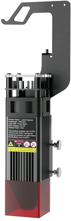 3D Printer Laser Engraver Cutter Module 10W for Ender 3 Series Fitting Connector