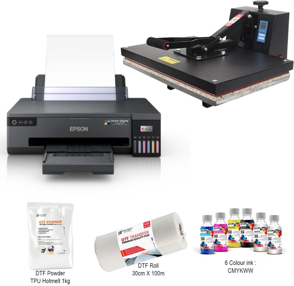 print digits DTF A3 L18050 Printer & 16x24 Heat Press – Perfect for Cotton Tees & Any color 3D Printer-picture-39