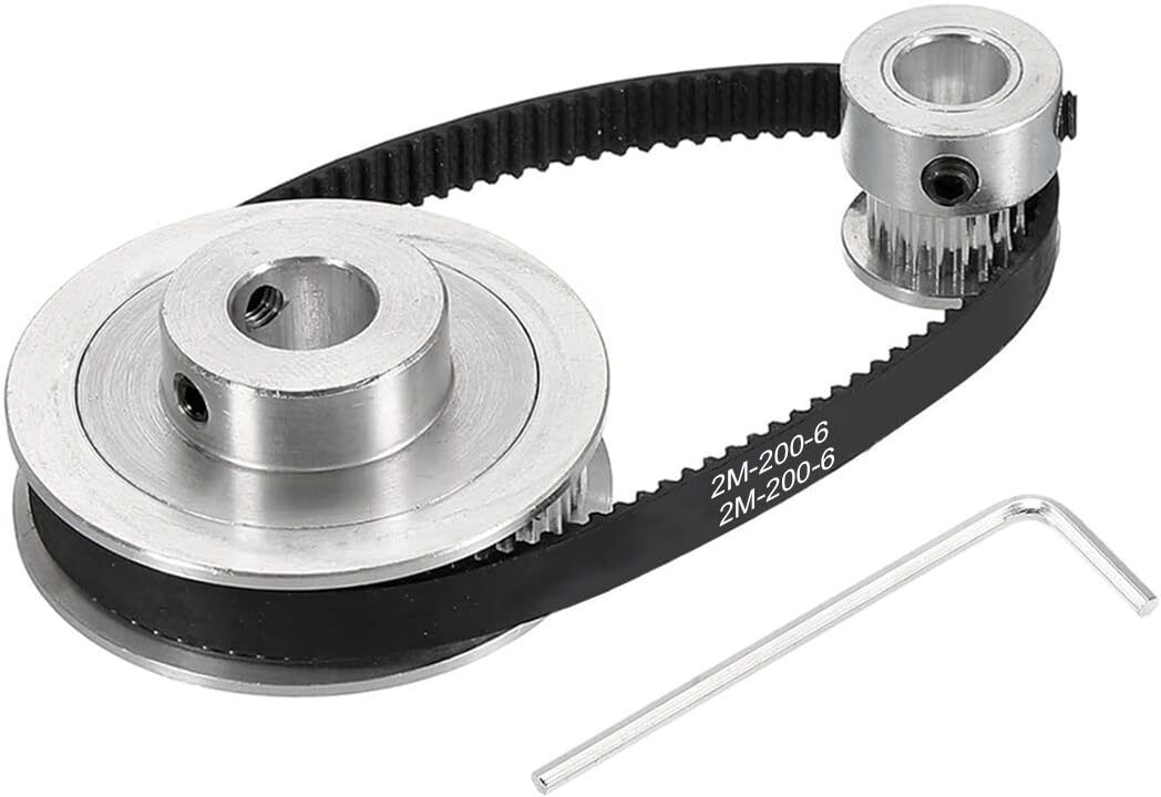 3D Printer Timing Pulley Synchronous Wheel 20 60 Teeth 8mm Bore 200mm Belt 3D Printer