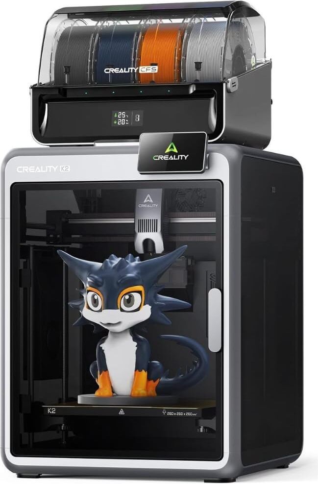 creality K2 Combo 3D Printer, Multicolor Printing with CFS, Max 600mm/s Printing Speed 3D Printer-picture-21