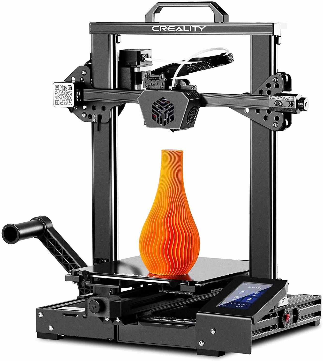 CR-6 SE 3D Printer | 32 Bit Silent Motherboard | Auto Bed Leveling | Dual Z-Axis And Wider Y-Axis | Upgraded Extruder Build Volume 235x235x250mm 3D Printer-image-12