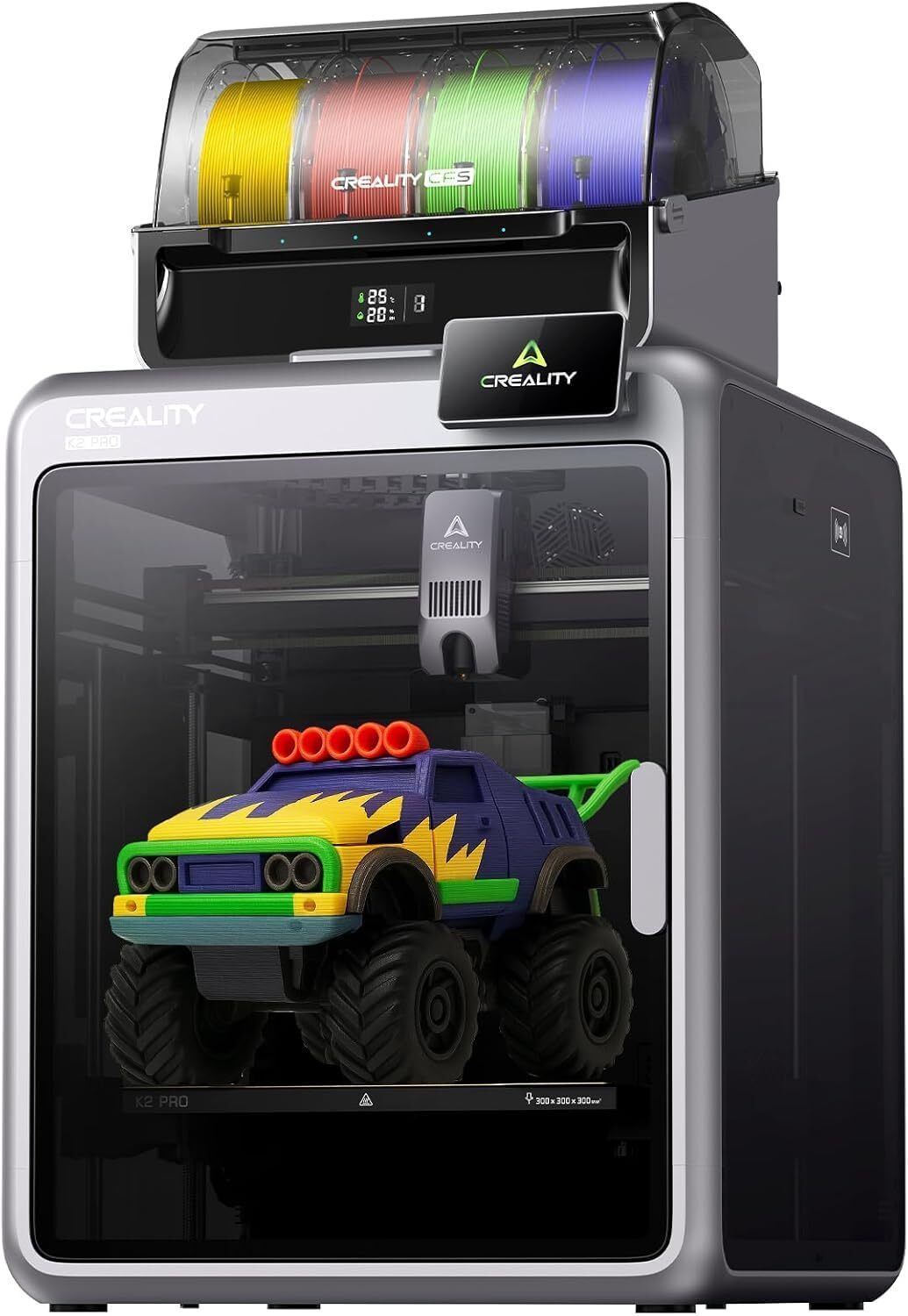 creality K2 Pro Combo 3D Printer, Multicolor 3D Printer with CFS, 600mm/s Max High-Speed 3D Printer-picture-20