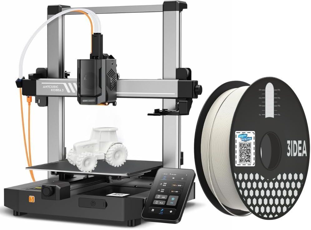 anycubic 3IDEA Kobra 3 3D Printer with High Precision Premium Ultra NX White PLA Filament 3D Printer-picture-28