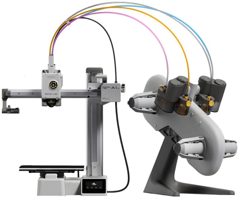 Bambu Lab A1 Mini Combo 3D Printer with AMS Lite-Up to 500mm/s Print Speed 3D Printer