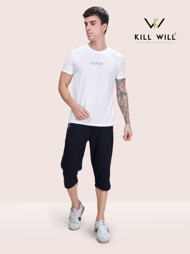 killwill Solid Men Three Fourths-picture-43