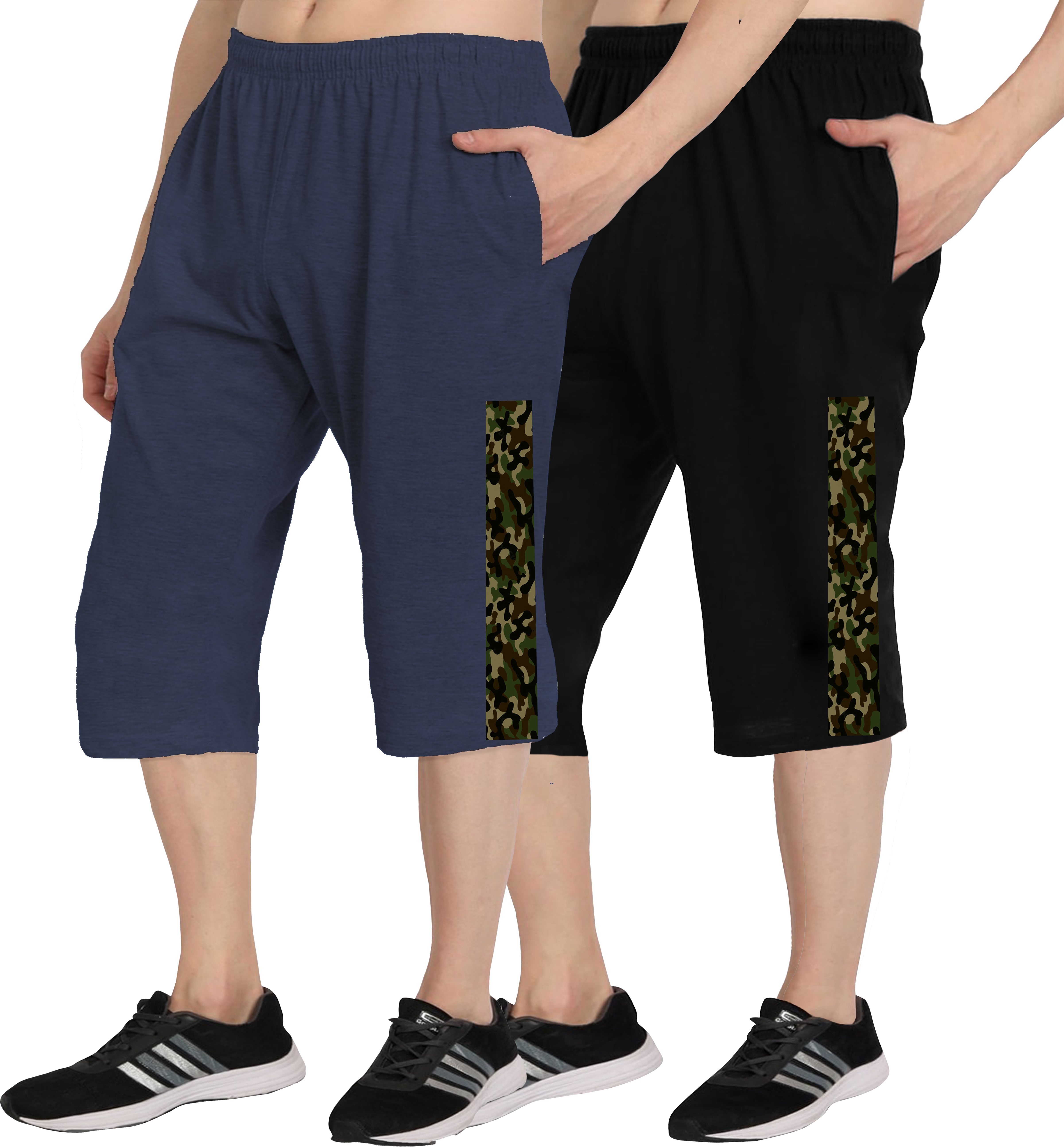 west gate clothing Printed Men Three Fourths-picture-11