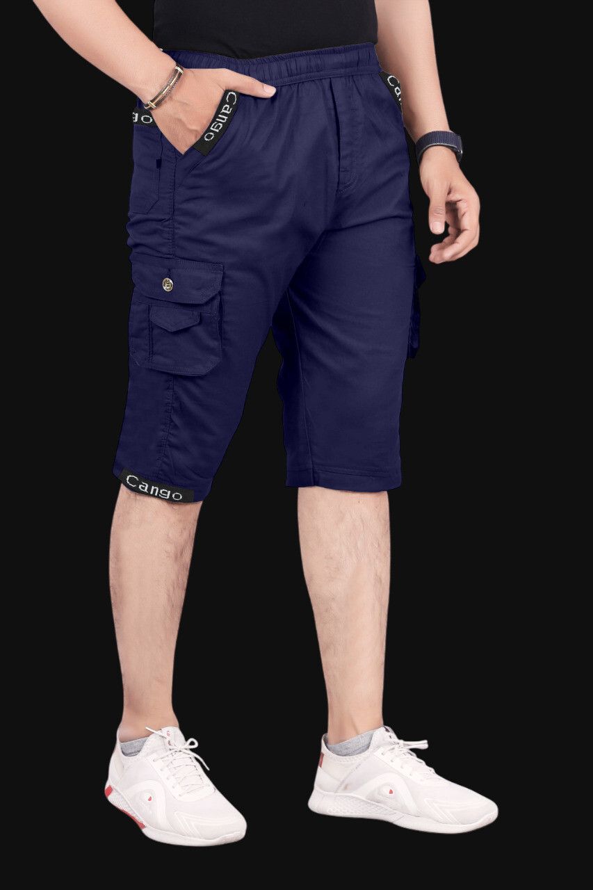 shree yamuna prints Self Design Men Three Fourths-picture-39