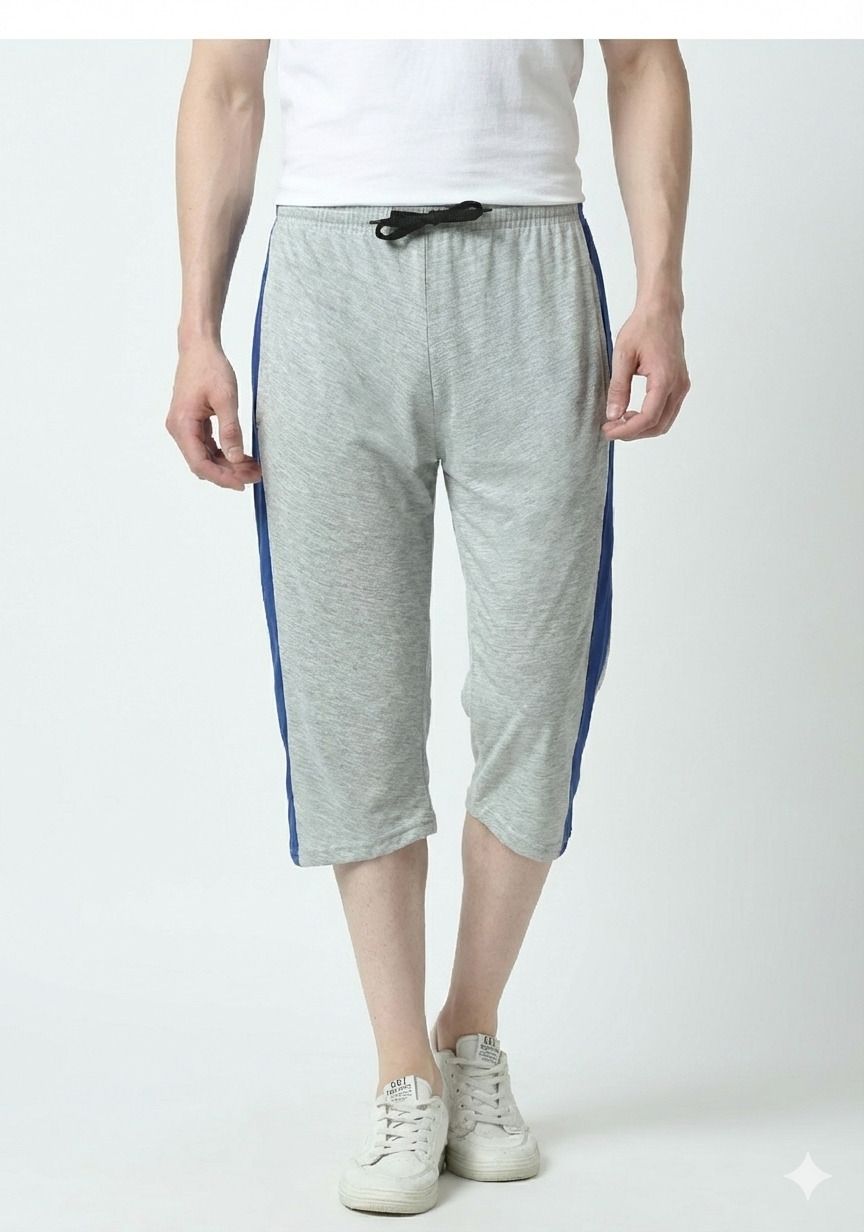 indiweaves Striped Men Three Fourths-picture-48