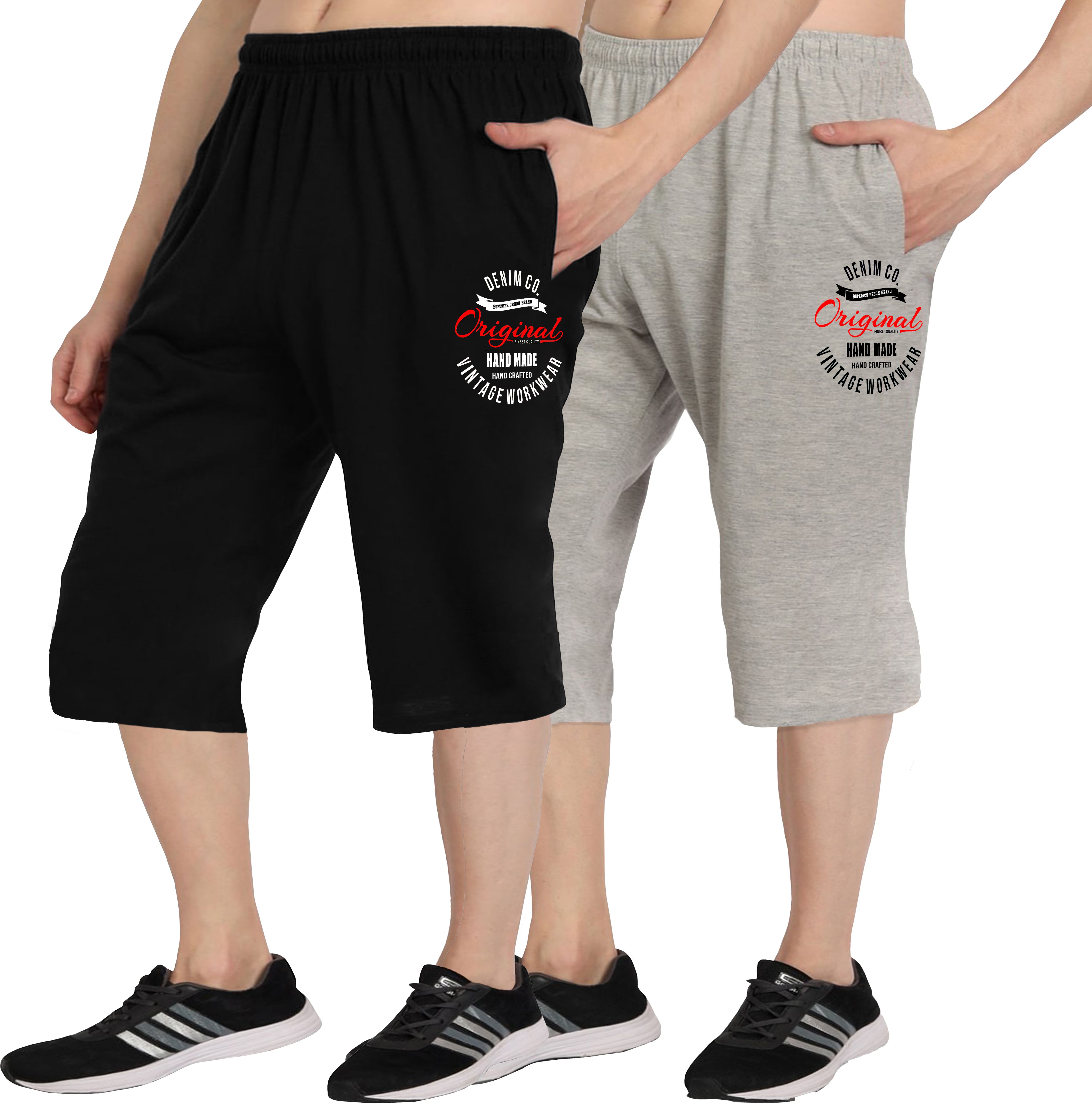 Printed Men Three Fourths