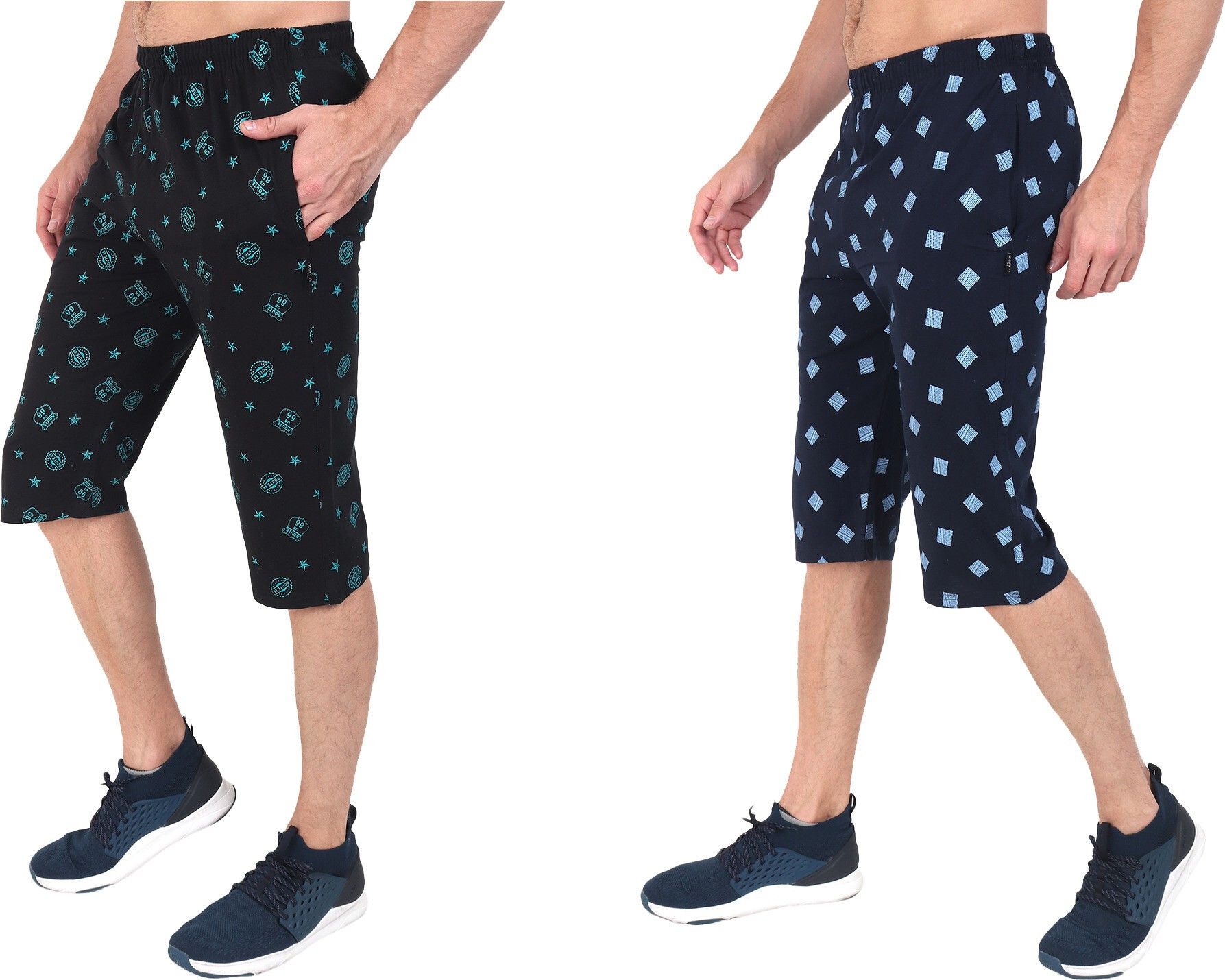 zeffit Printed Men Three Fourths-picture-20