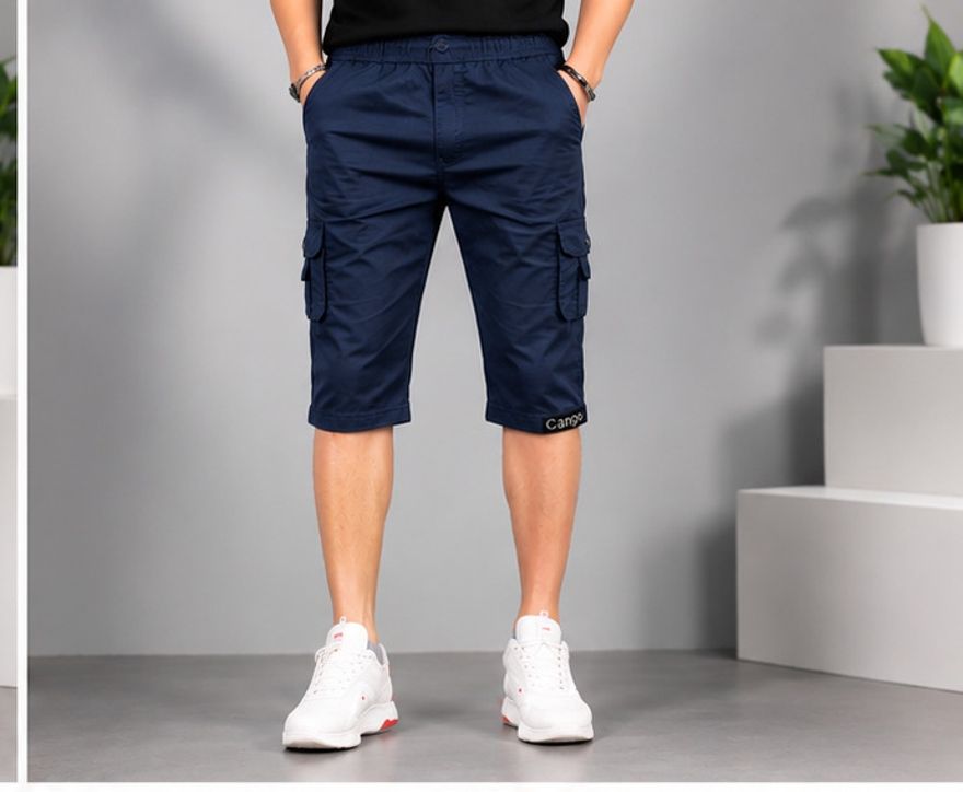 dhanani creation Solid Men Three Fourths-picture-31
