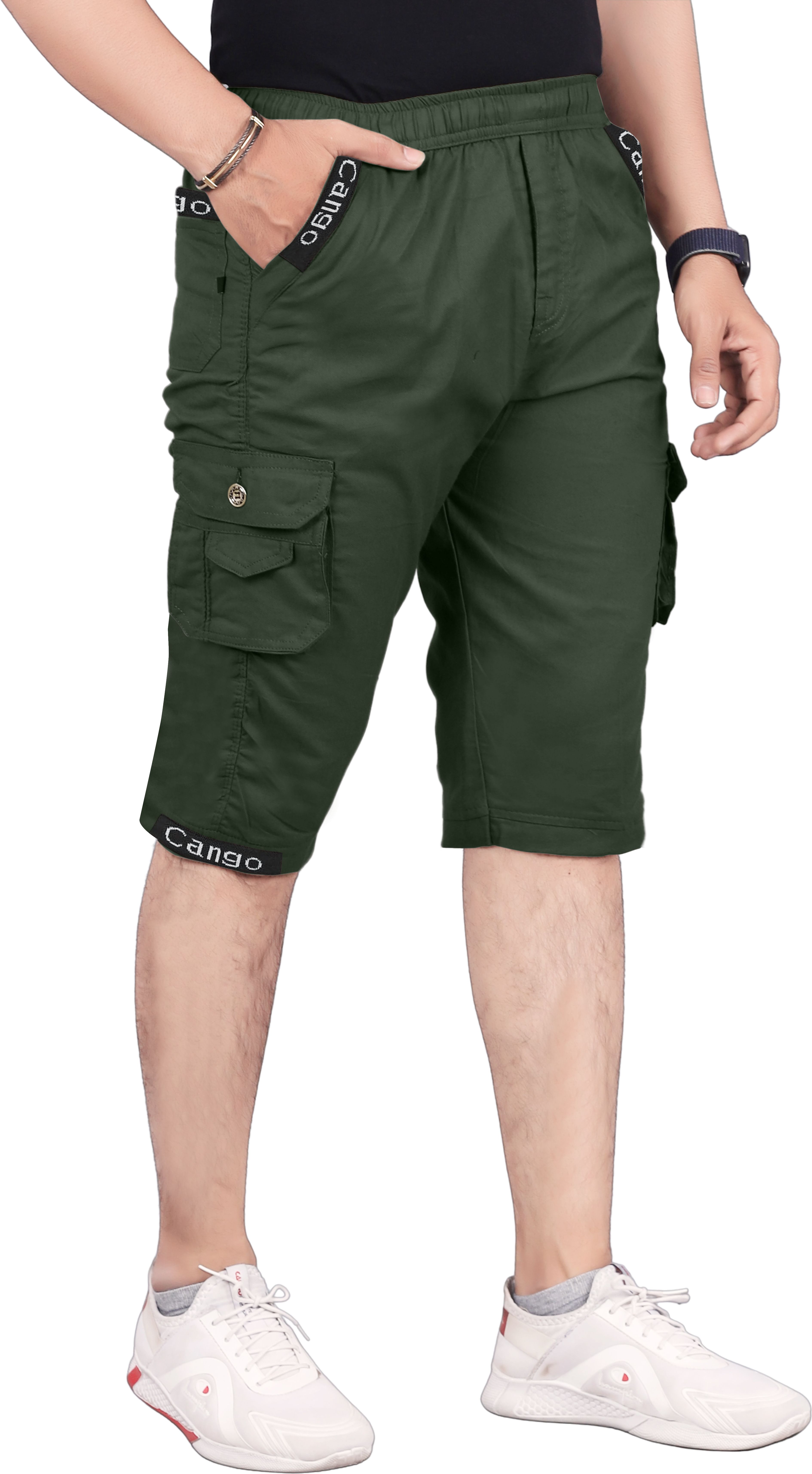 haricration Solid, Embellished Men Three Fourths-picture-22