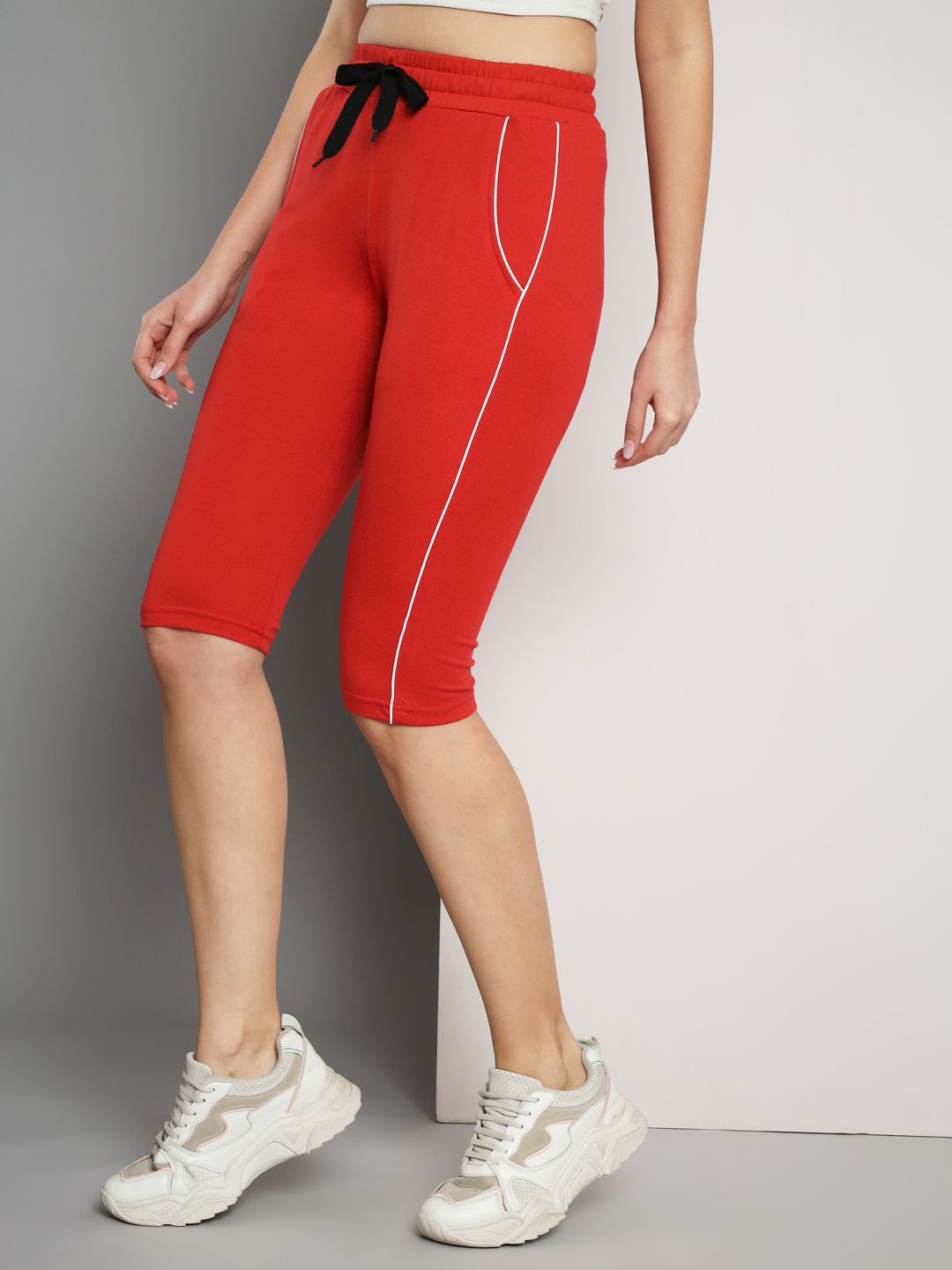 q-rious Striped Women Three Fourths-picture-39