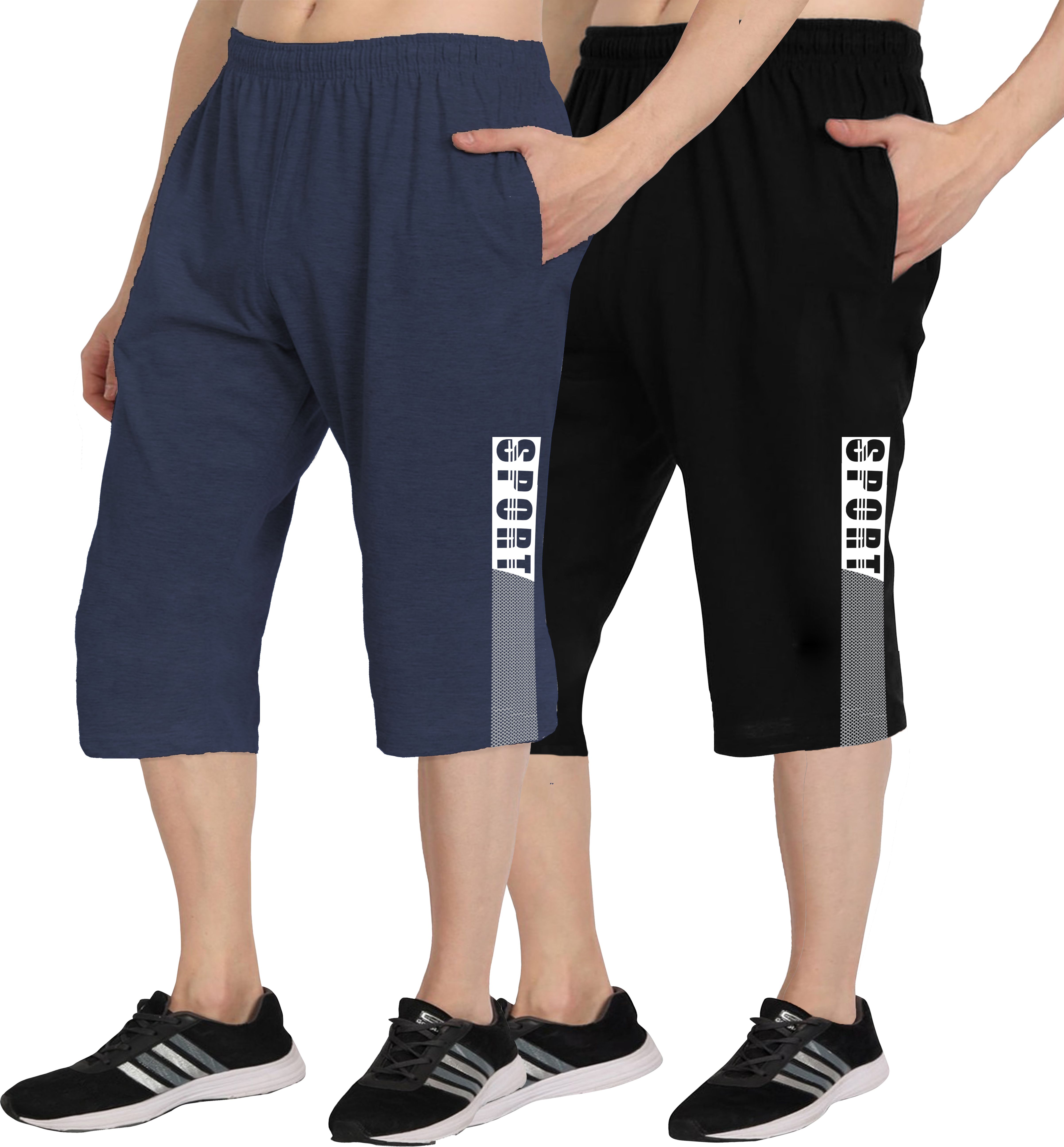 Printed Men Three Fourths