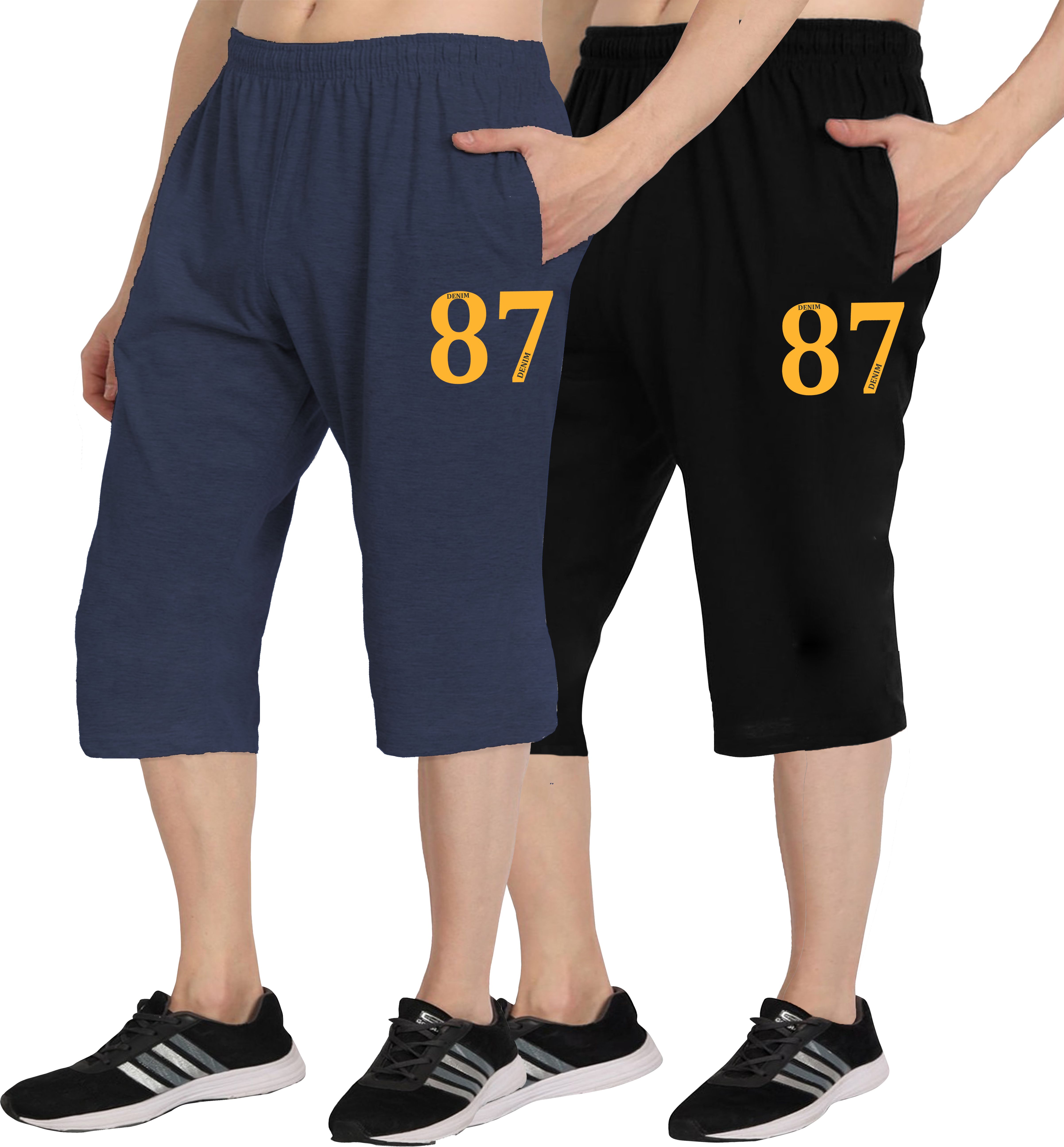 west gate clothing Printed Men Three Fourths-picture-46