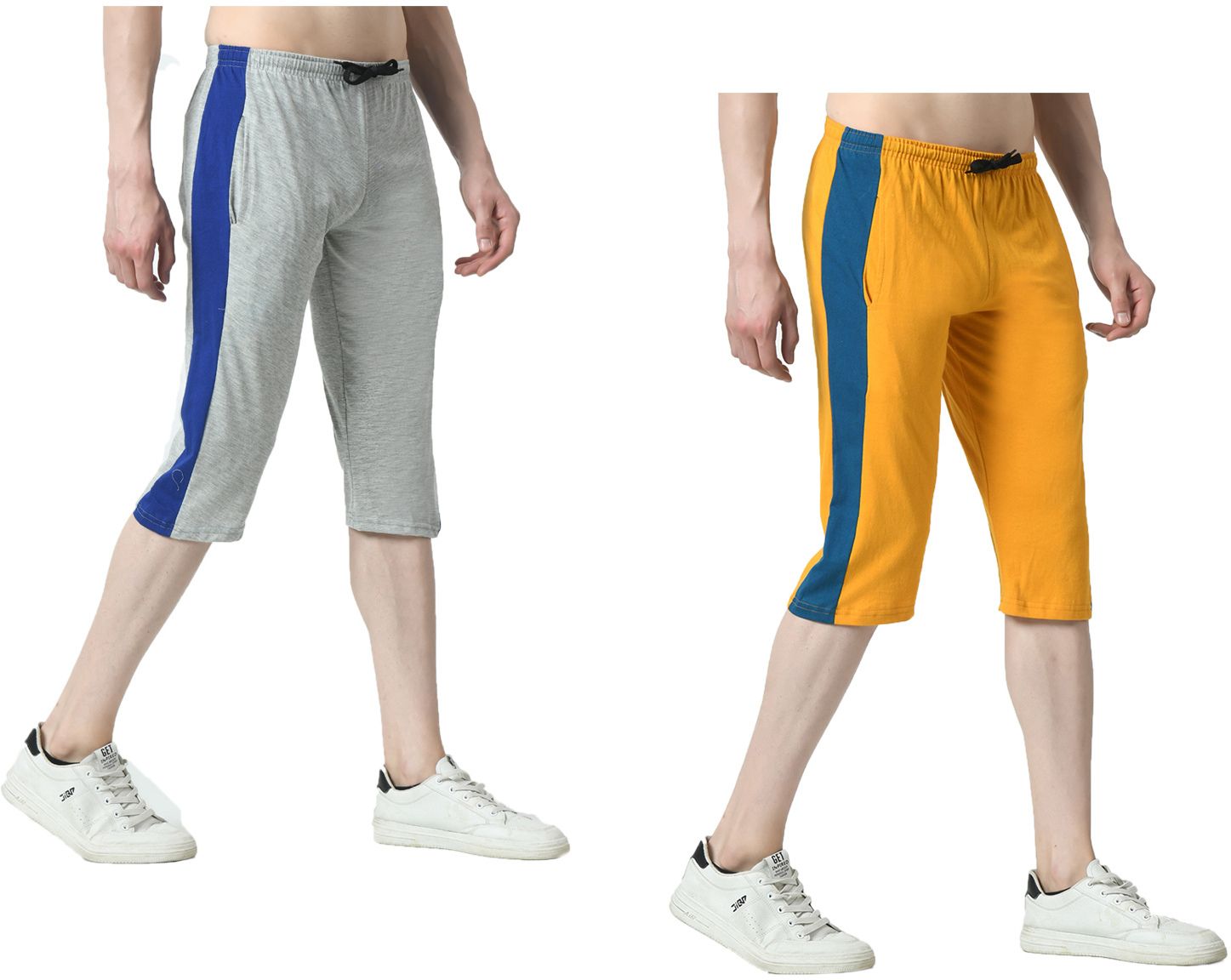 kayu Striped Men Three Fourths-picture-39
