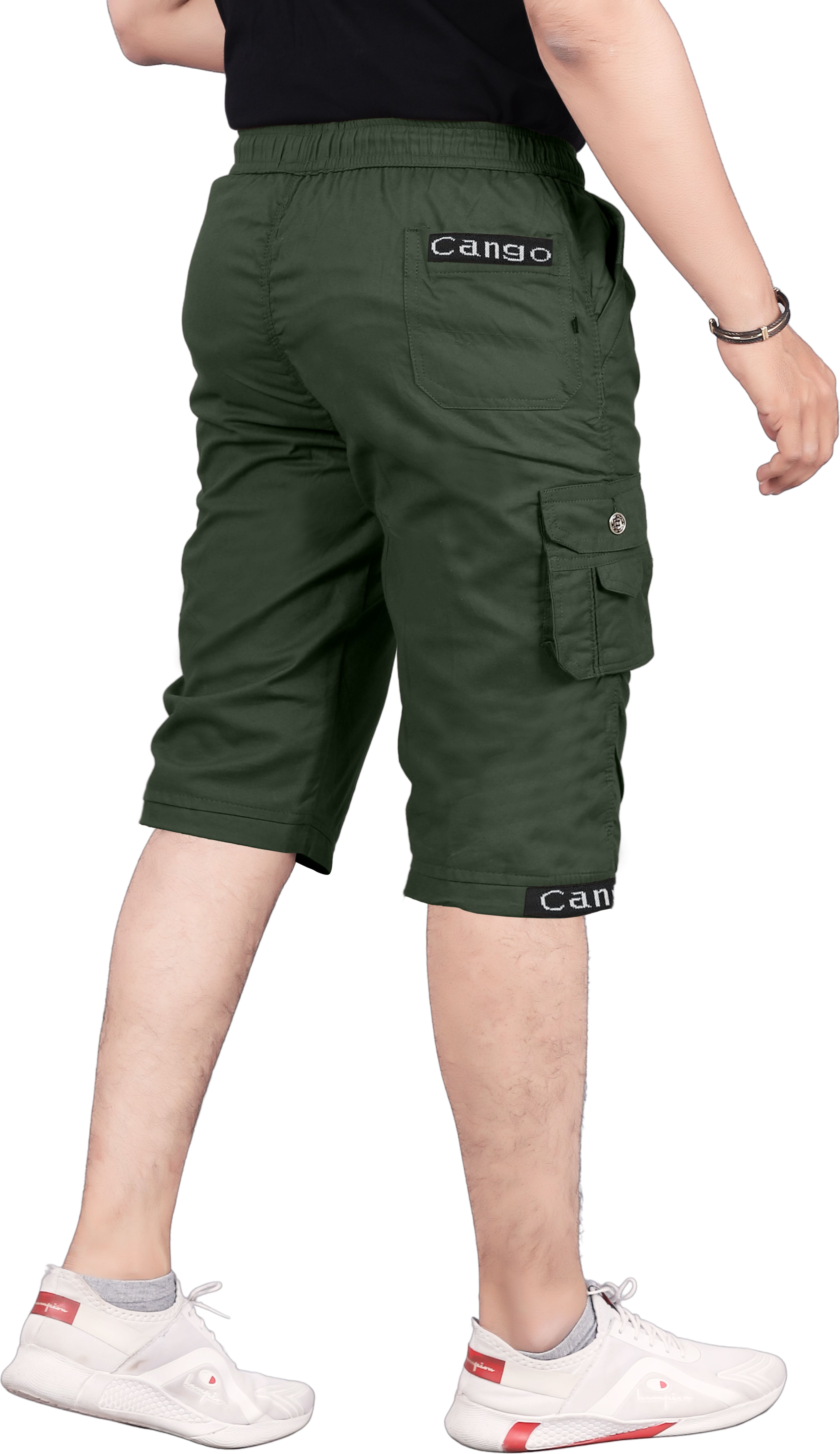 Embellished, Solid Men Three Fourths