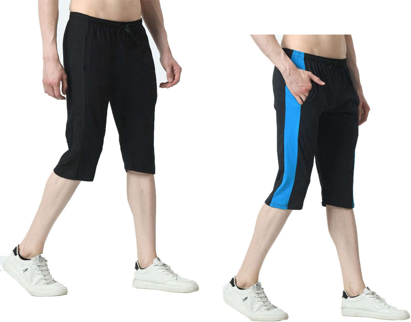 kayu Striped Men Three Fourths-picture-28