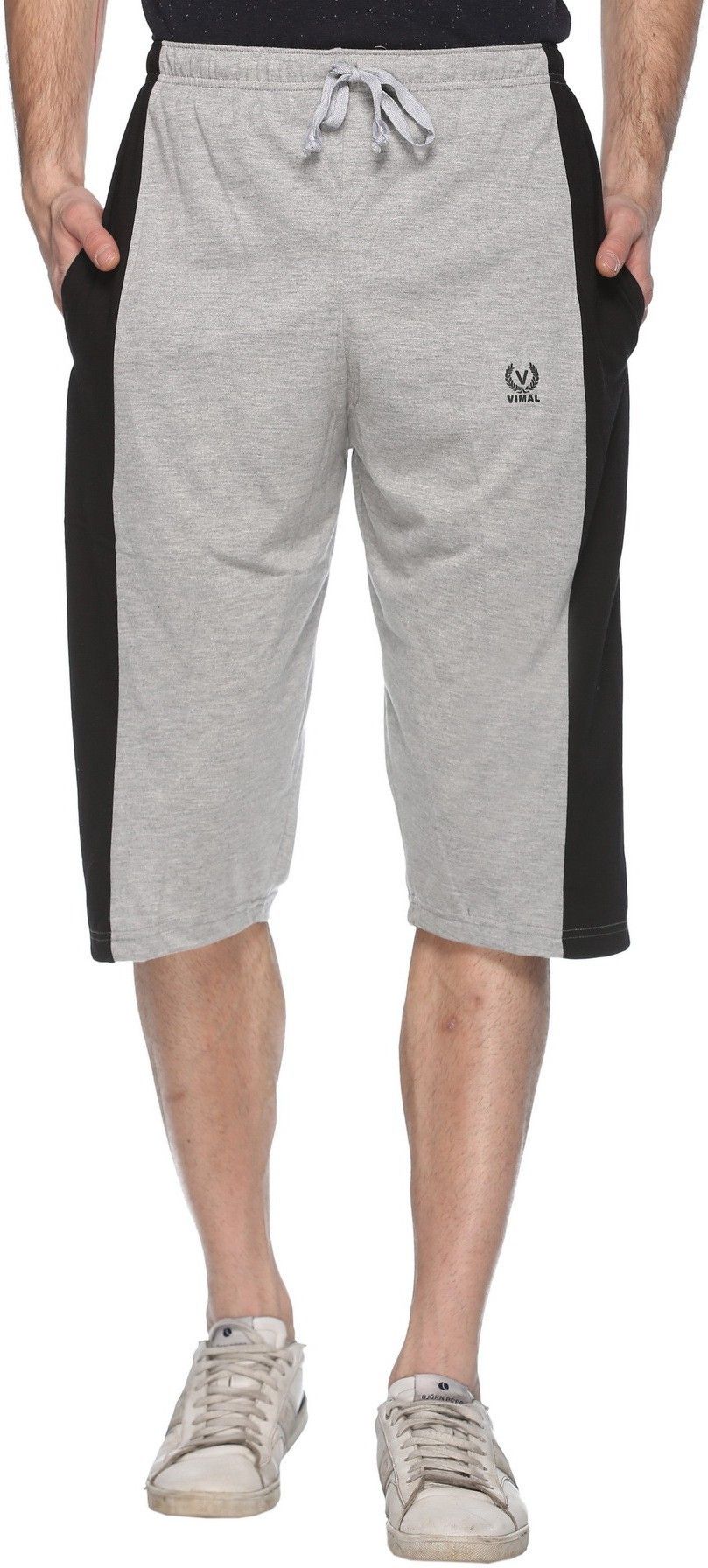 mack jonney Striped Men Three Fourths-picture-17