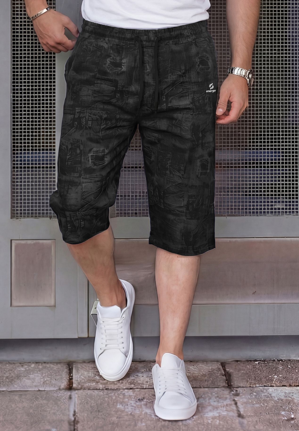 guide Printed Men Three Fourths-picture-5