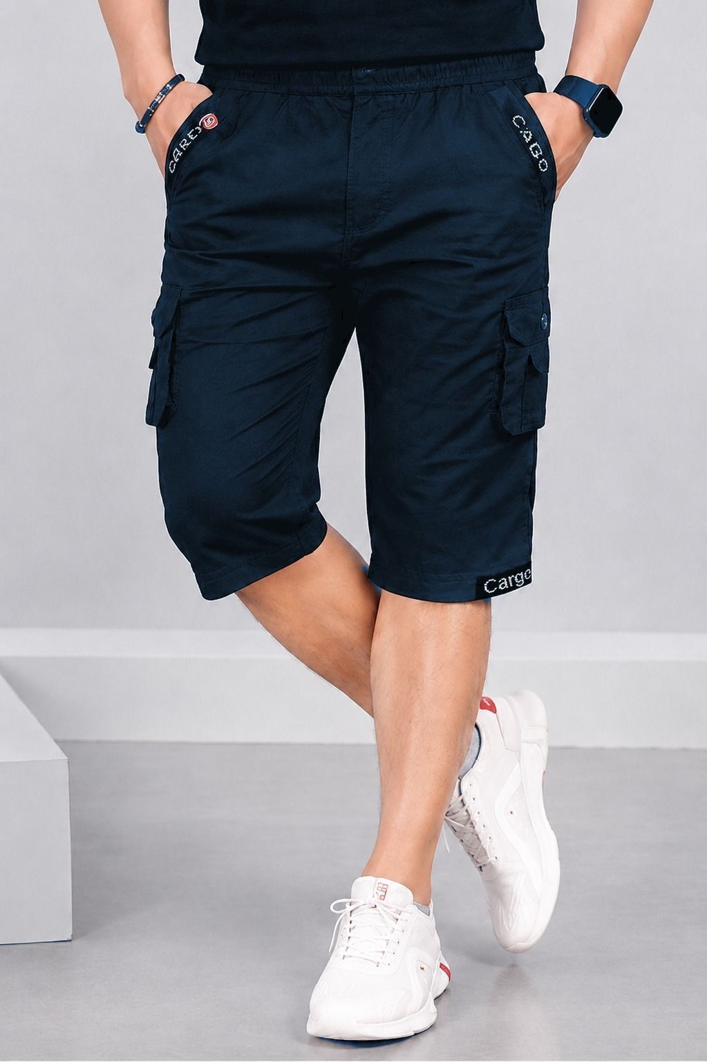 menti Solid Men Three Fourths-picture-20