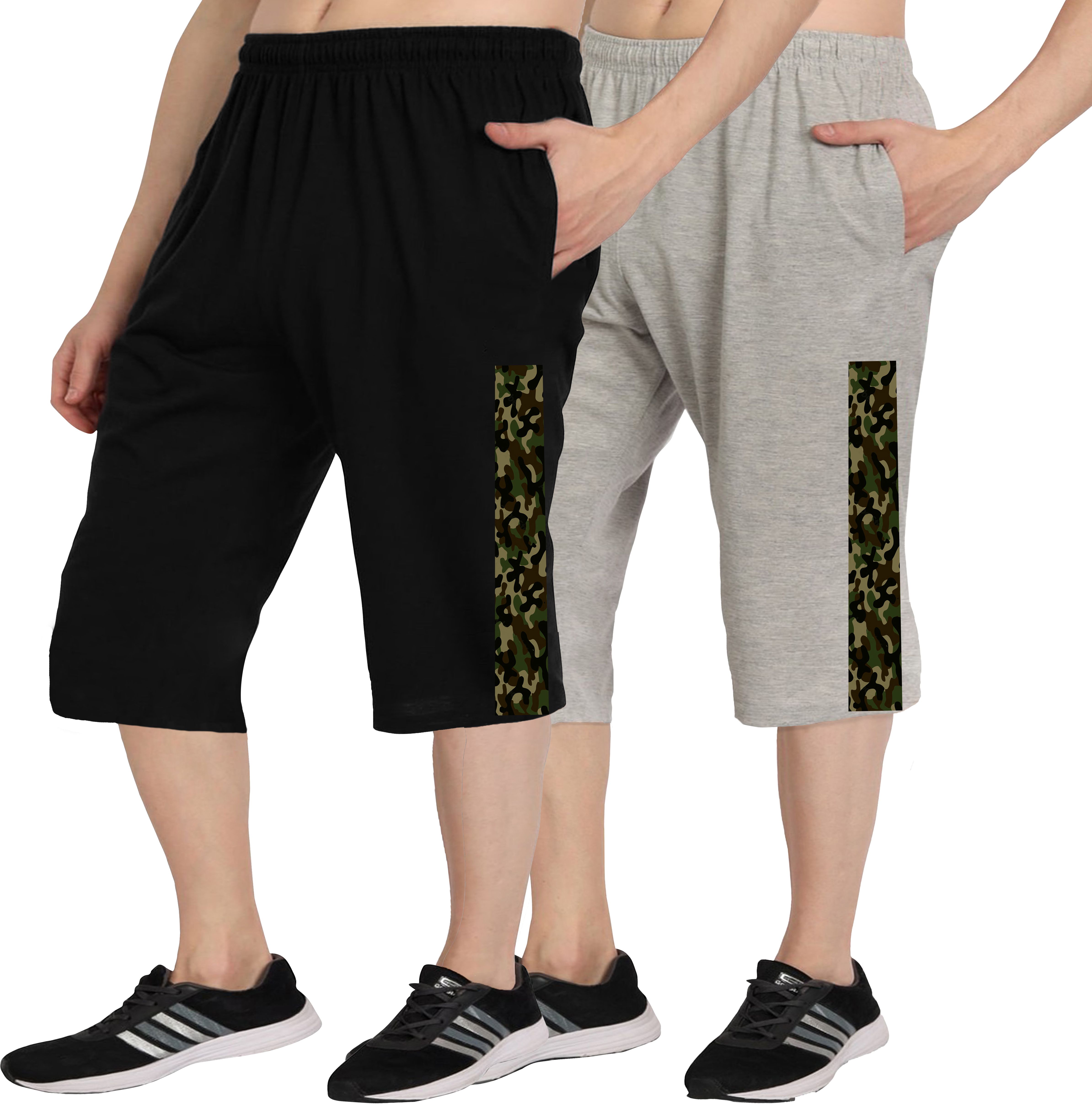 west gate clothing Printed Men Three Fourths-picture-24