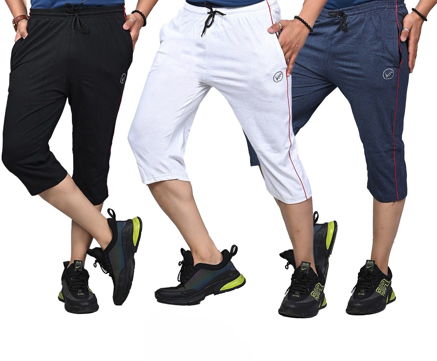 ve run Solid Men Three Fourths-picture-18