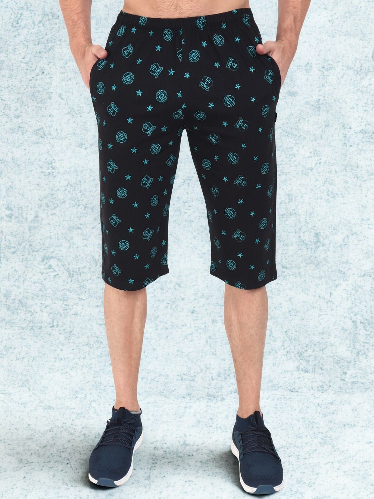 zeffit Printed Men Three Fourths-picture-12