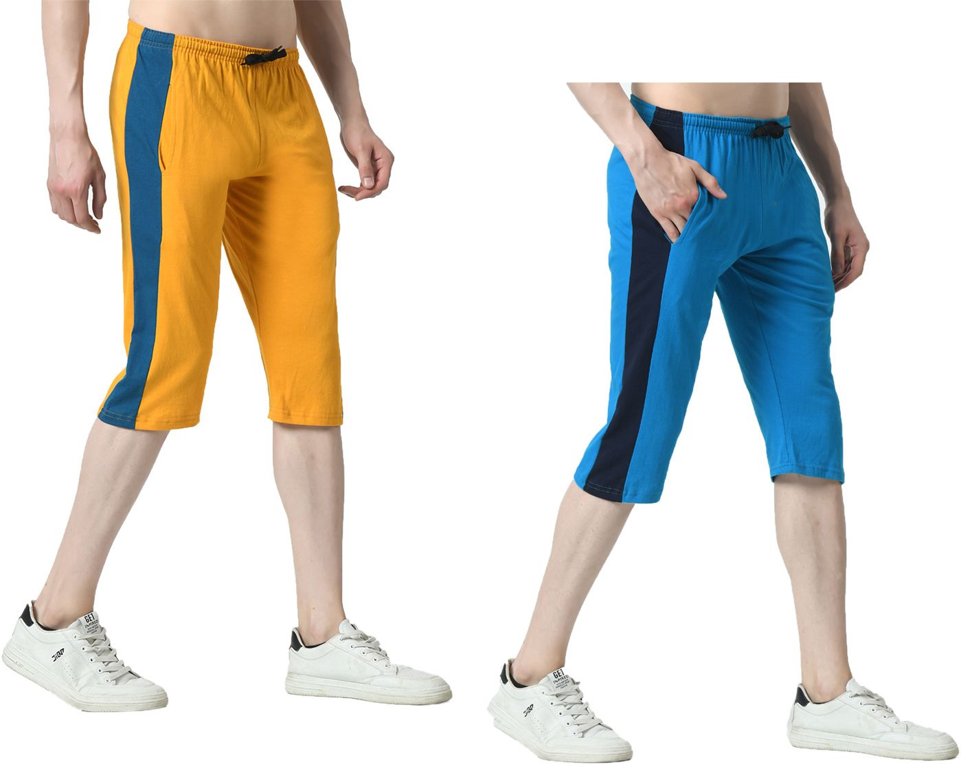 kayu Striped Men Three Fourths-picture-16