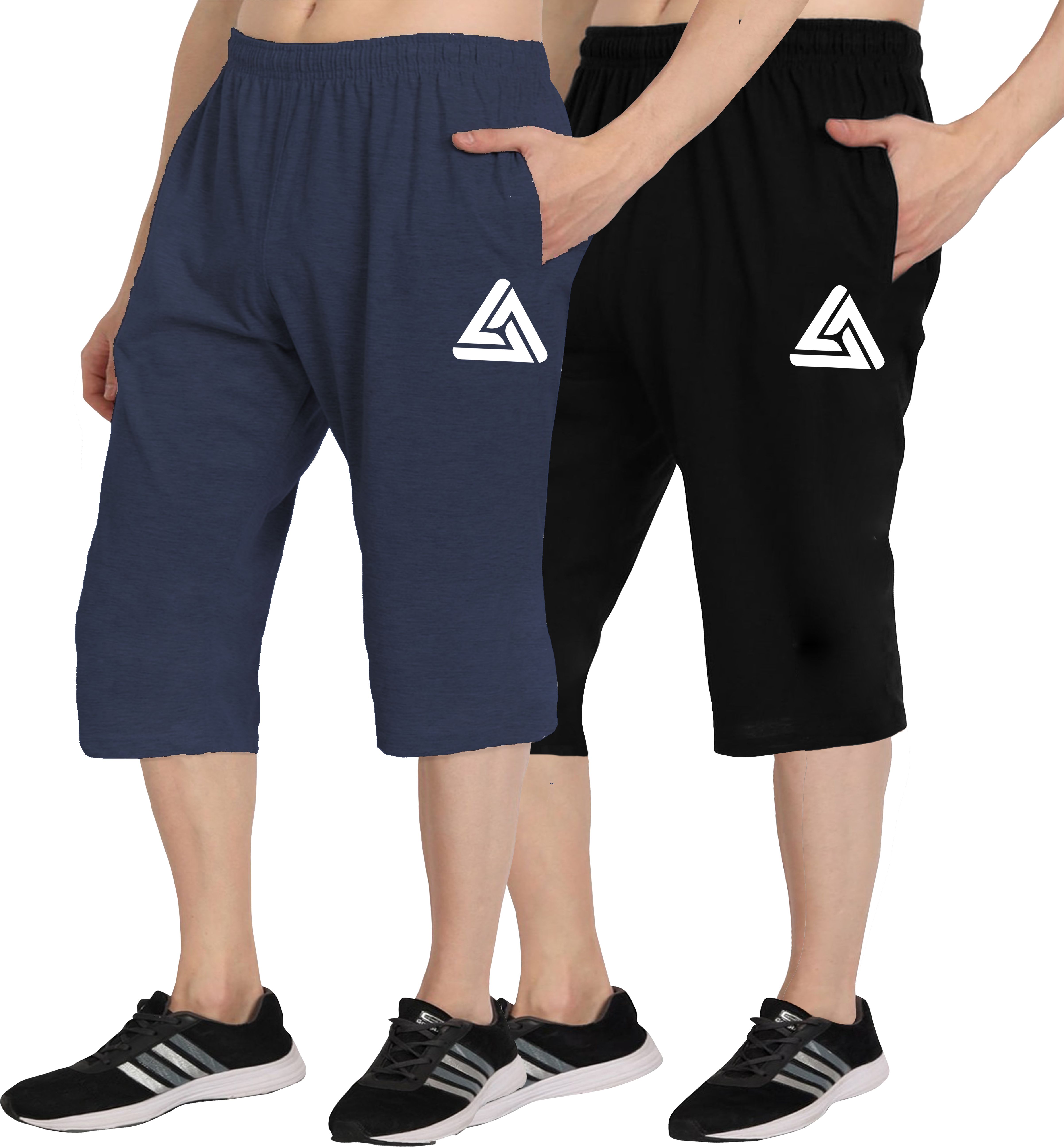 west gate clothing Printed Men Three Fourths-picture-38