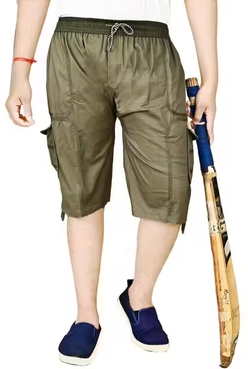 ibnat fashion Self Design Men Three Fourths-picture-13
