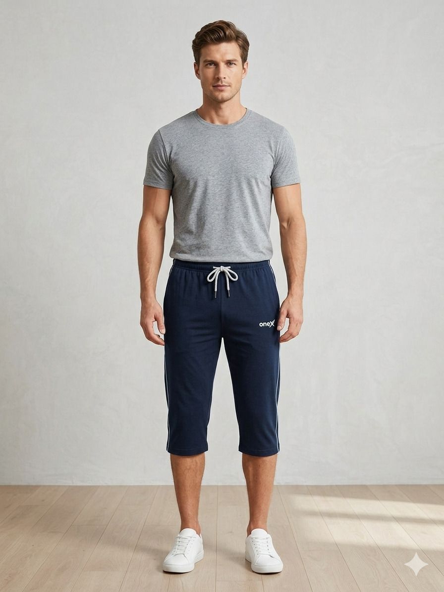 onex Solid Men Three Fourths-picture-24