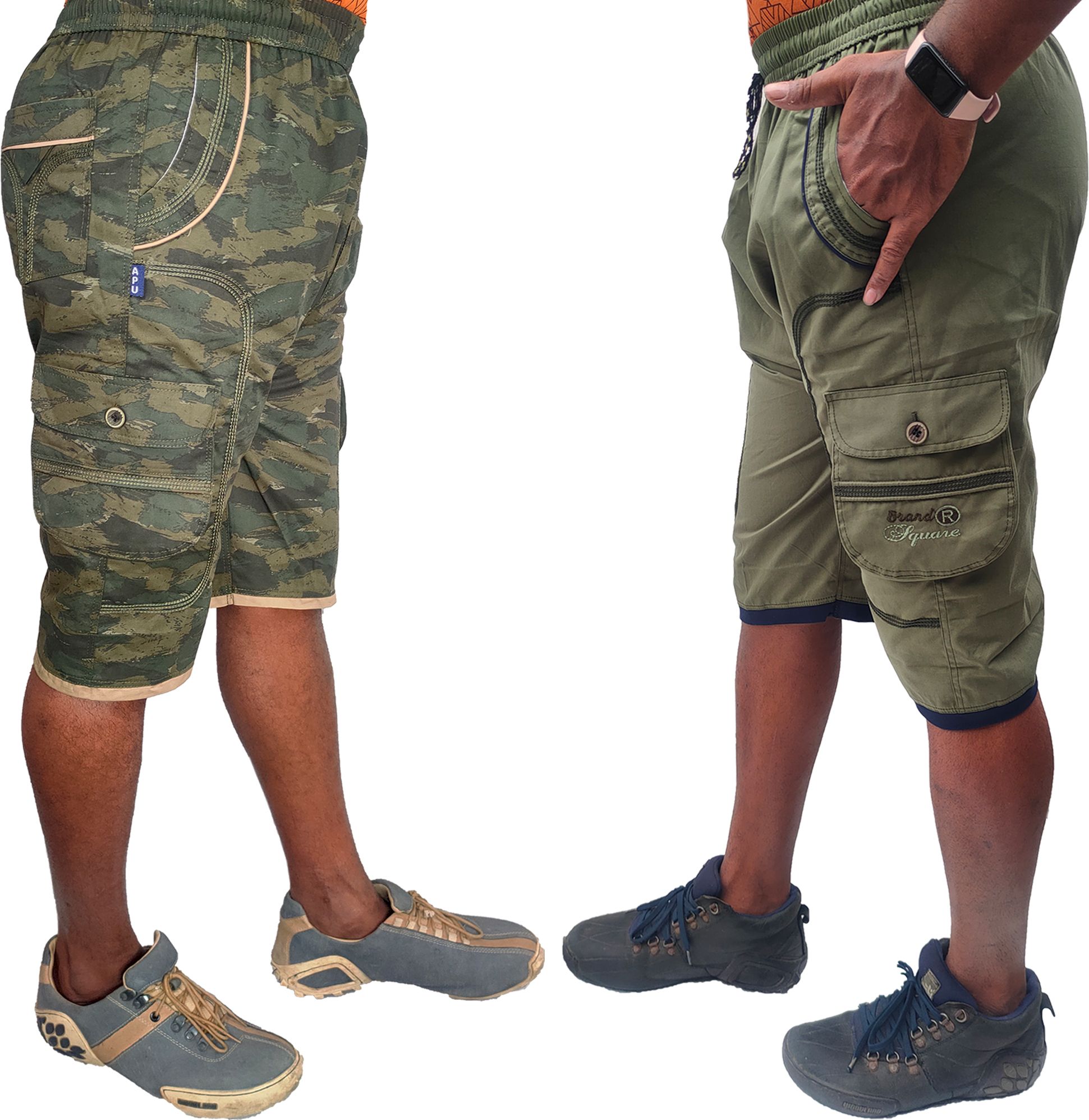 wldstar Printed Men Three Fourths-picture-11