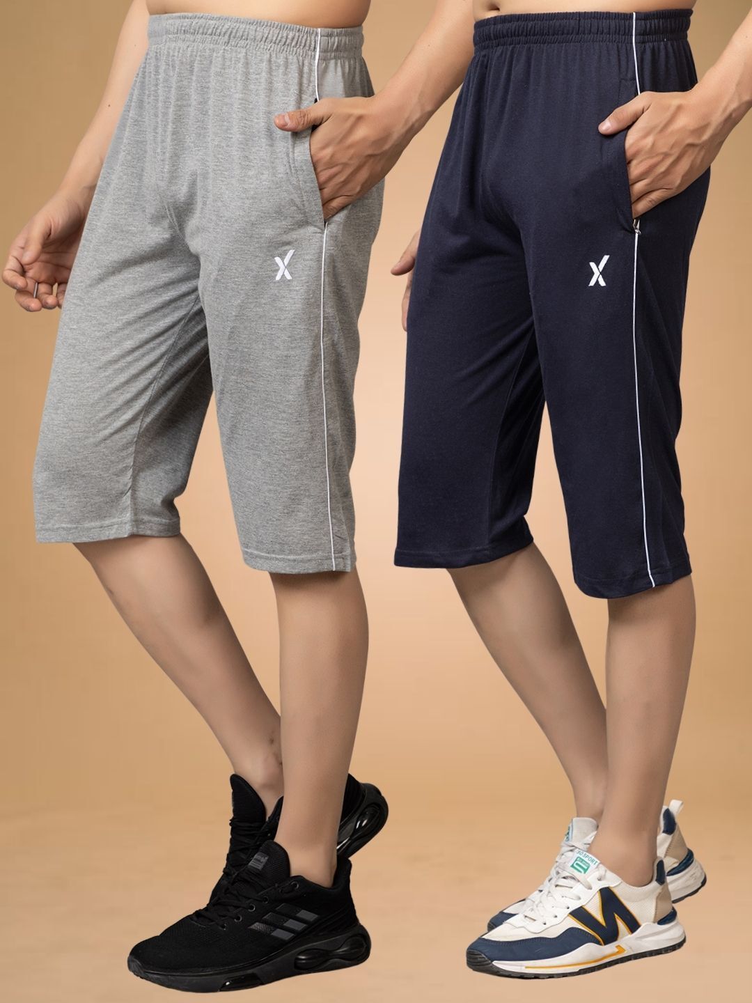 axys Solid Men Three Fourths-picture-27