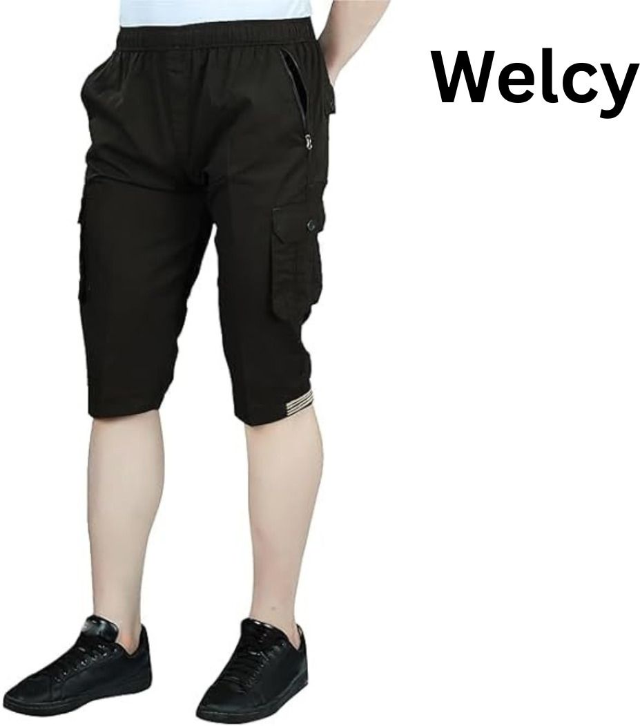 welcy Solid Men Three Fourths-picture-25