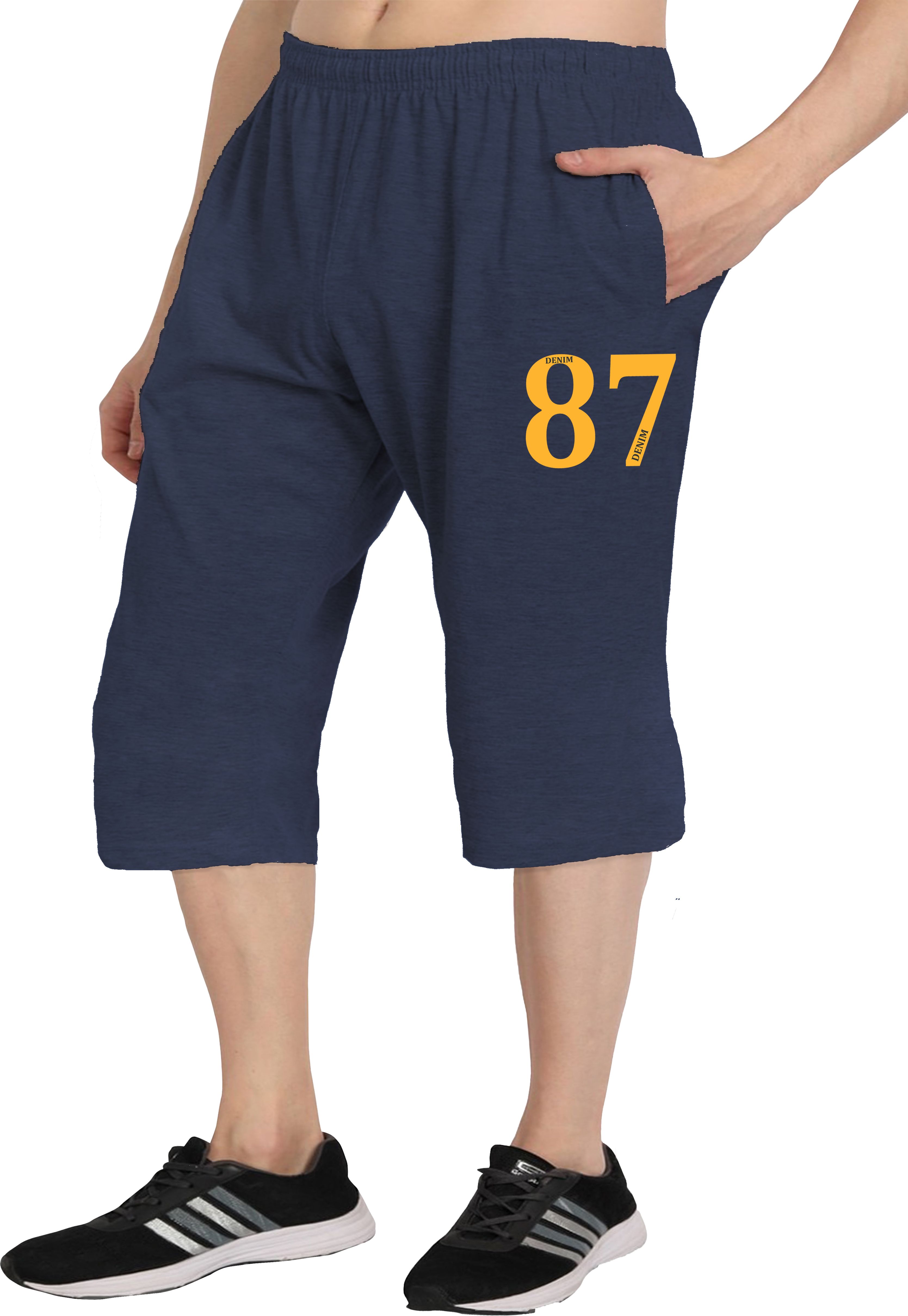 west gate clothing Solid, Printed Men Three Fourths-picture-10