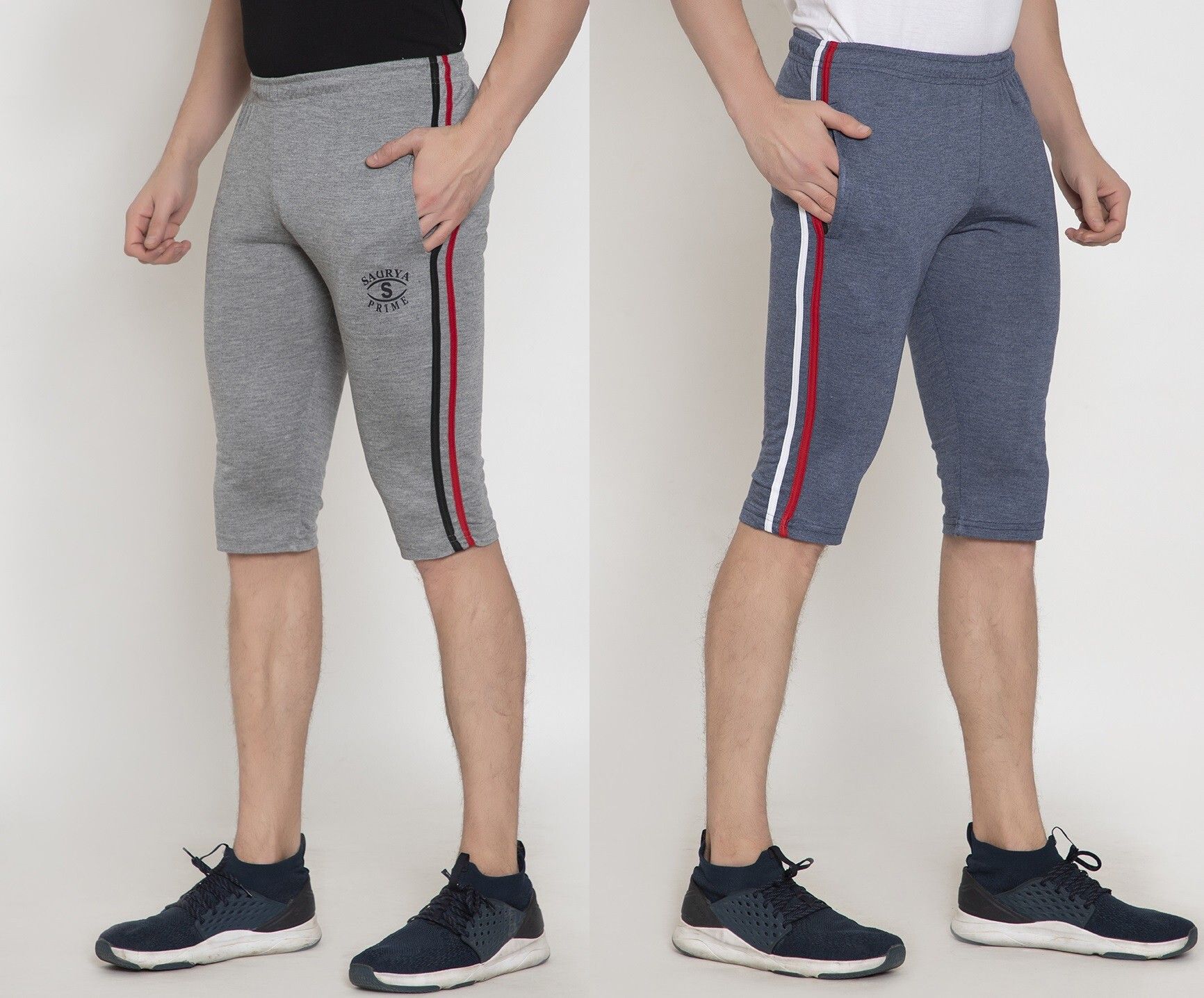 Striped Men Three Fourths-image-14