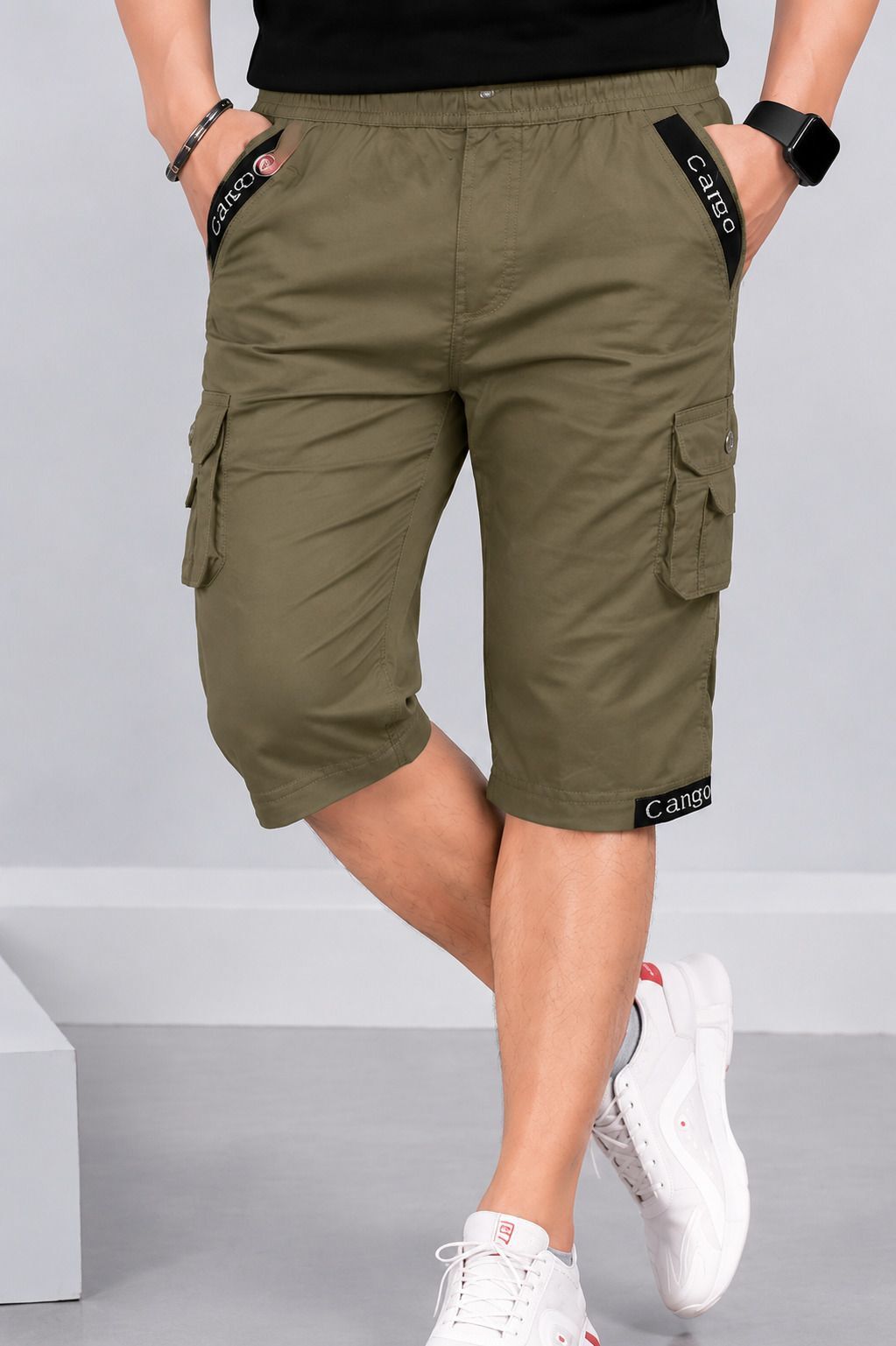 menti Solid Men Three Fourths-picture-18
