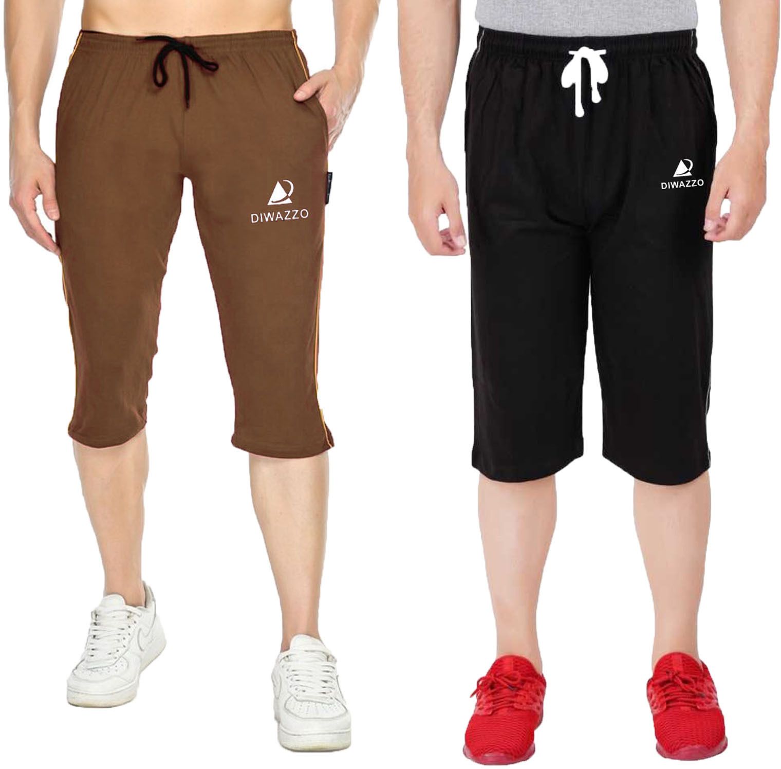 Striped Men Three Fourths