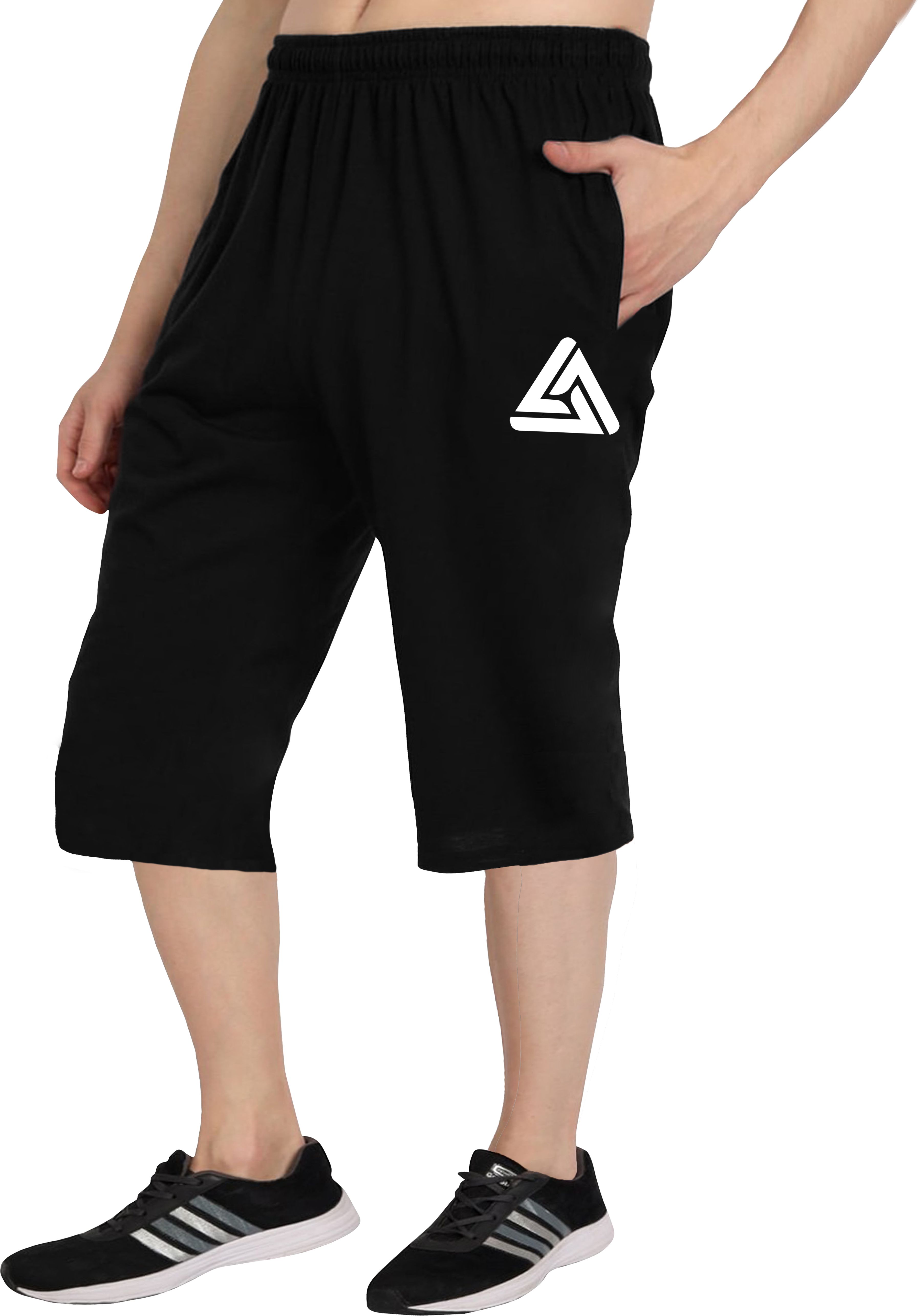 west gate clothing Solid, Printed Men Three Fourths-picture-16