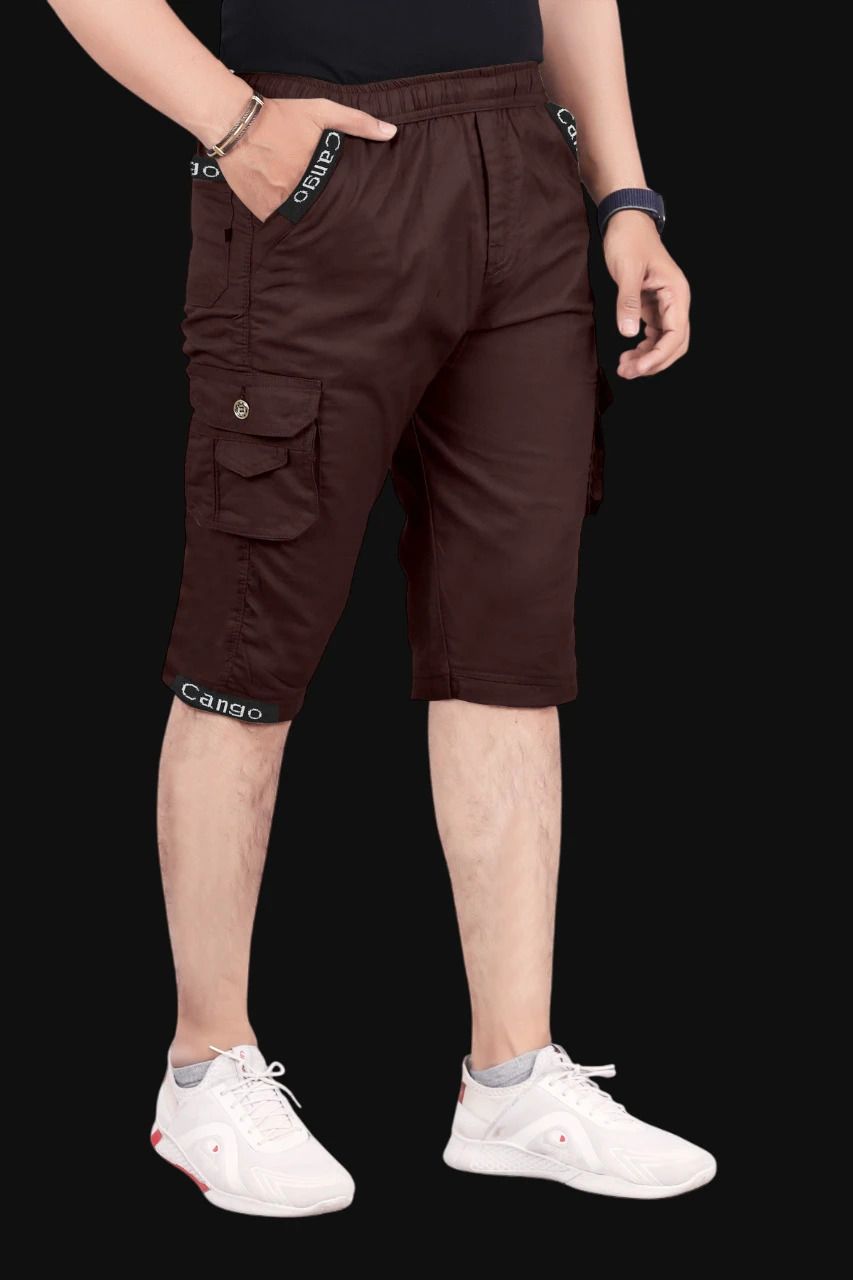 shree yamuna prints Self Design Men Three Fourths-picture-27