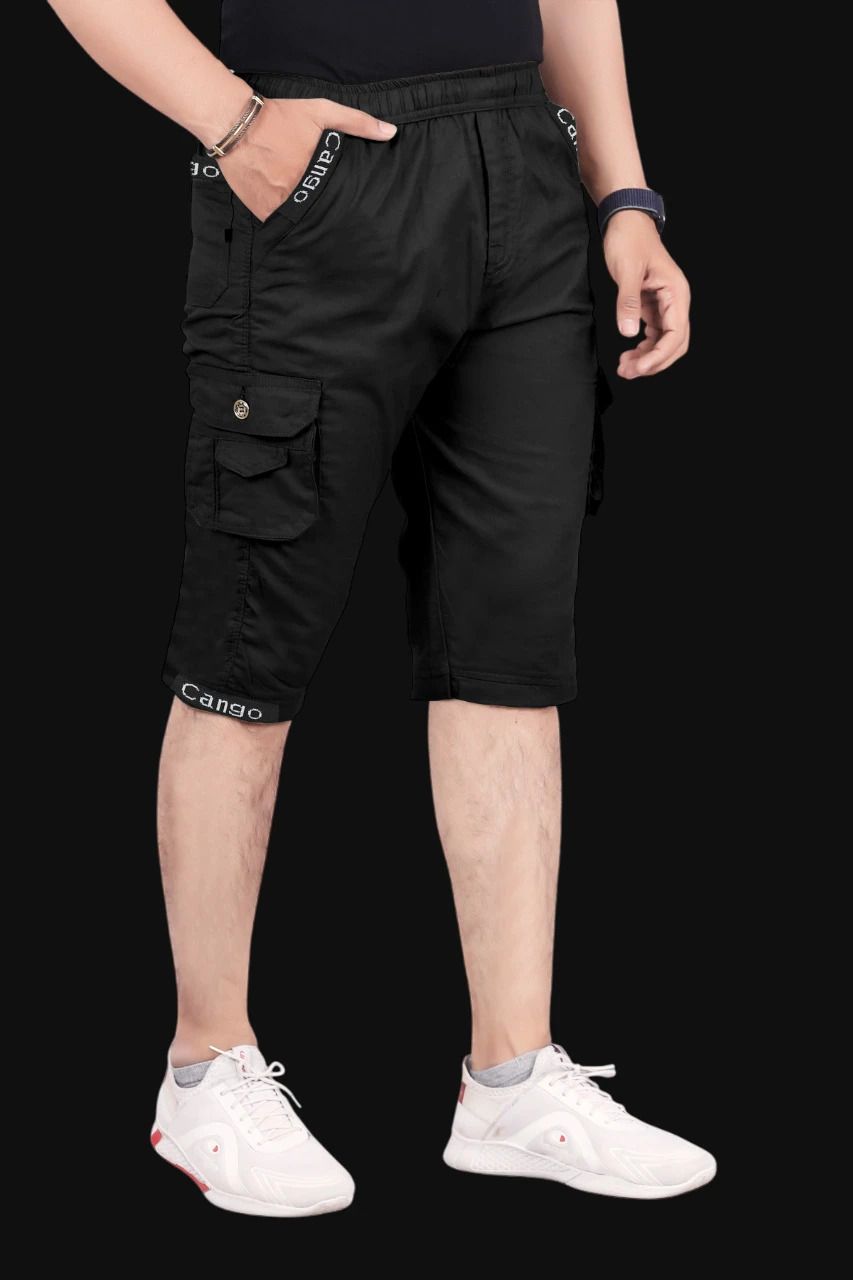 shree yamuna prints Self Design Men Three Fourths-picture-47