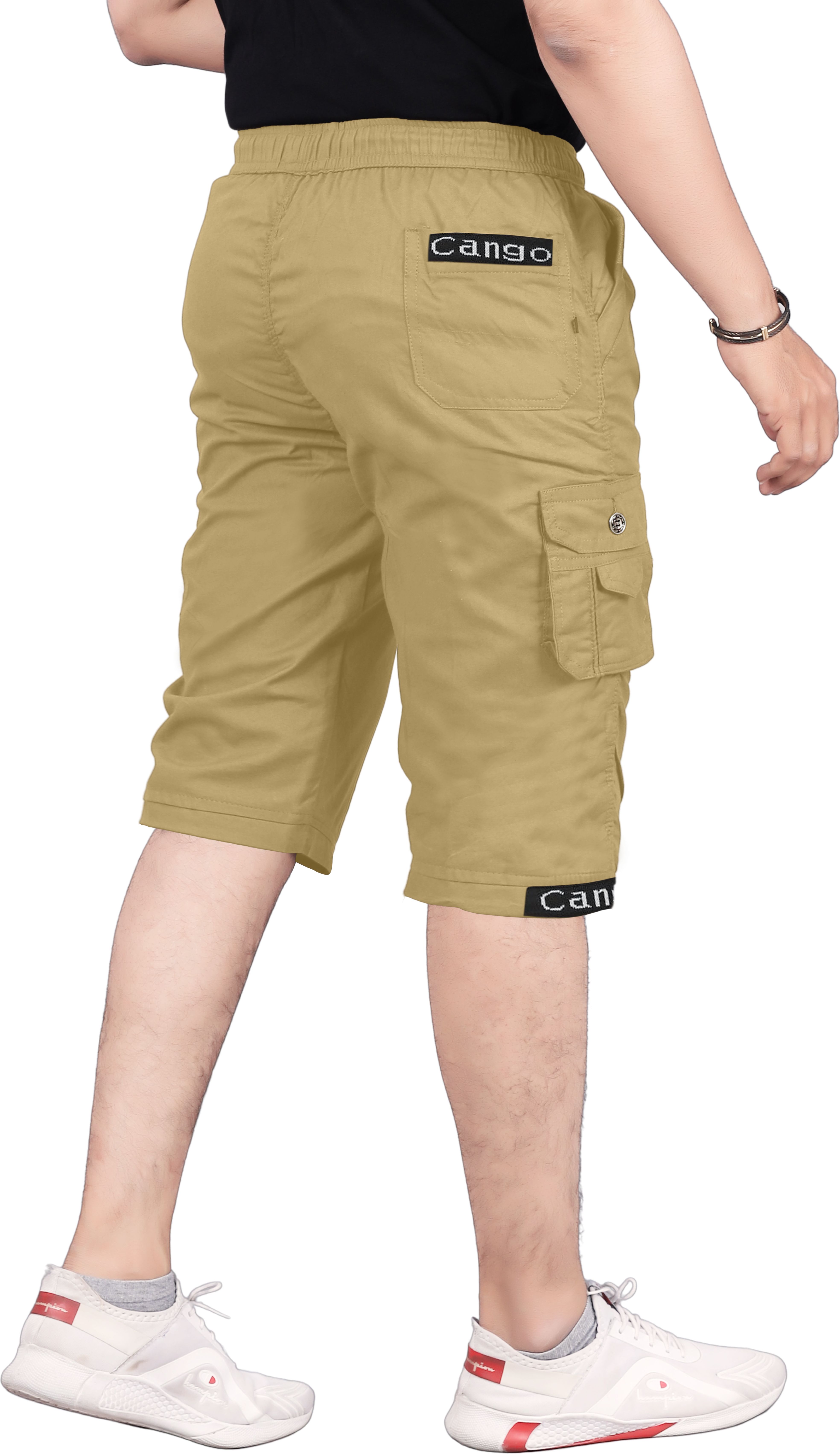 dhanani creation Solid Men Three Fourths-picture-32