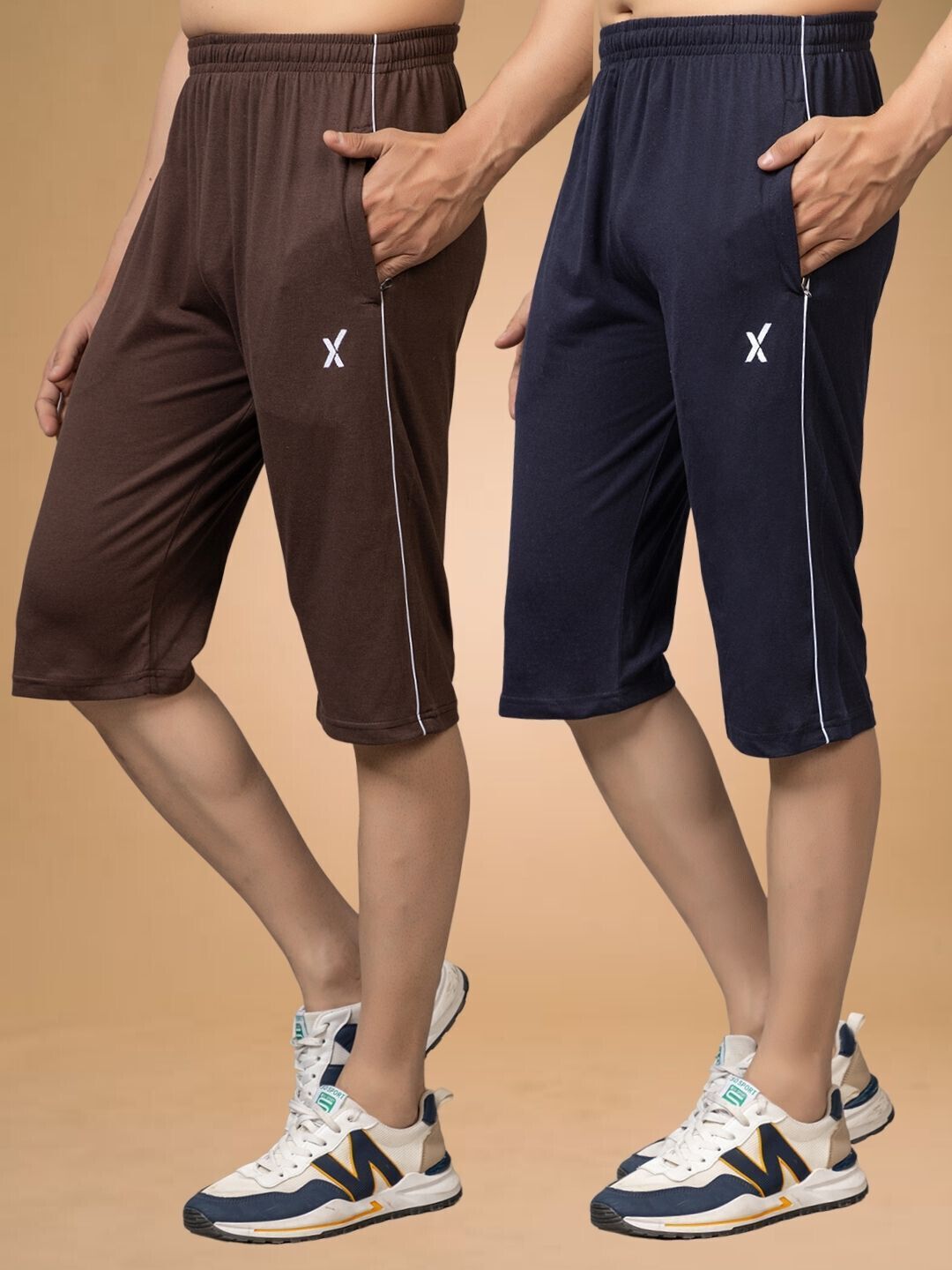 axys Solid Men Three Fourths-picture-26