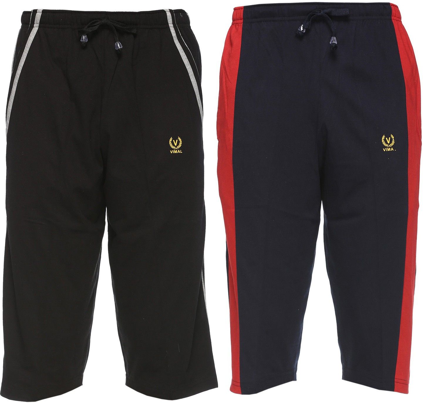 mack jonney Striped Men Three Fourths-picture-16